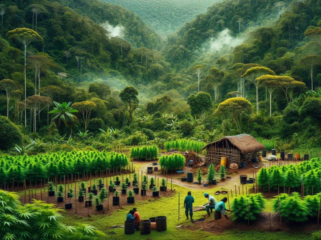 Pioneering Biochar Production: A Sustainable Initiative in Ecuador’s Amazon Rainforest