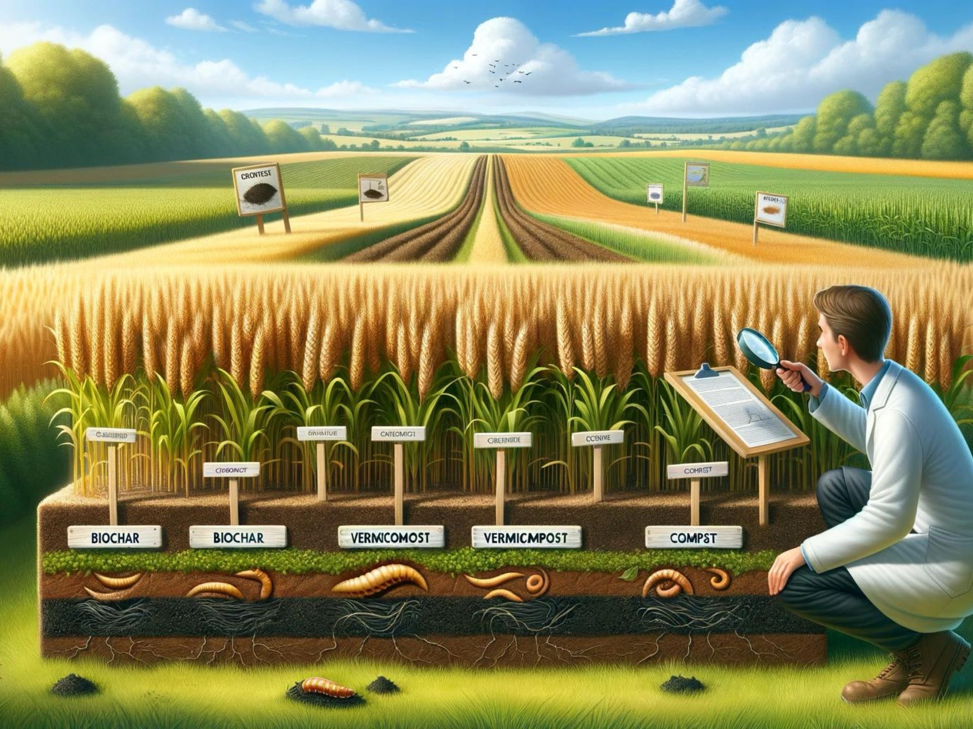 Enhancing Soil Health and Crop Yield in Salt-Affected Soils: A Comparative Study of Organic Amendments