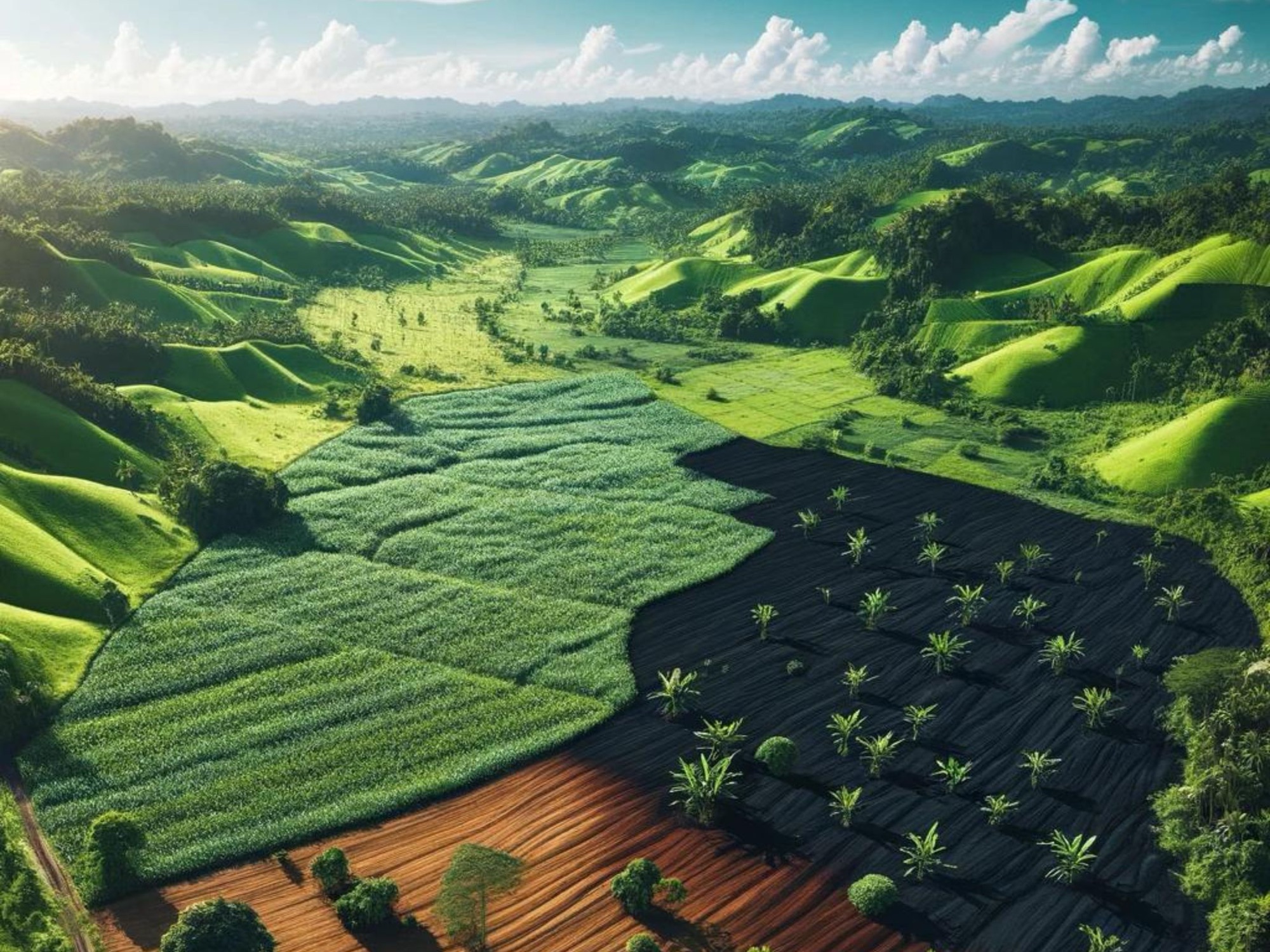 Enhancing Soil Carbon Sequestration and Stability in Tropical Farmlands: The Role of Biochar Application