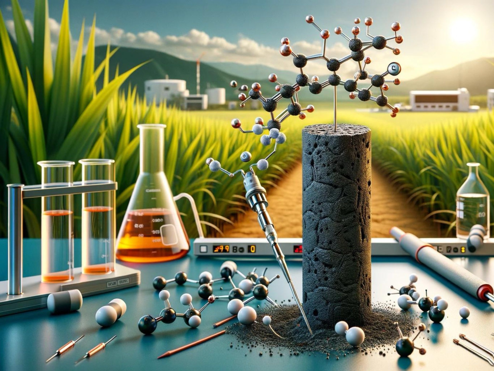 New Electroanalytical Method for Creatinine Detection Utilizing Eco-friendly Biochar