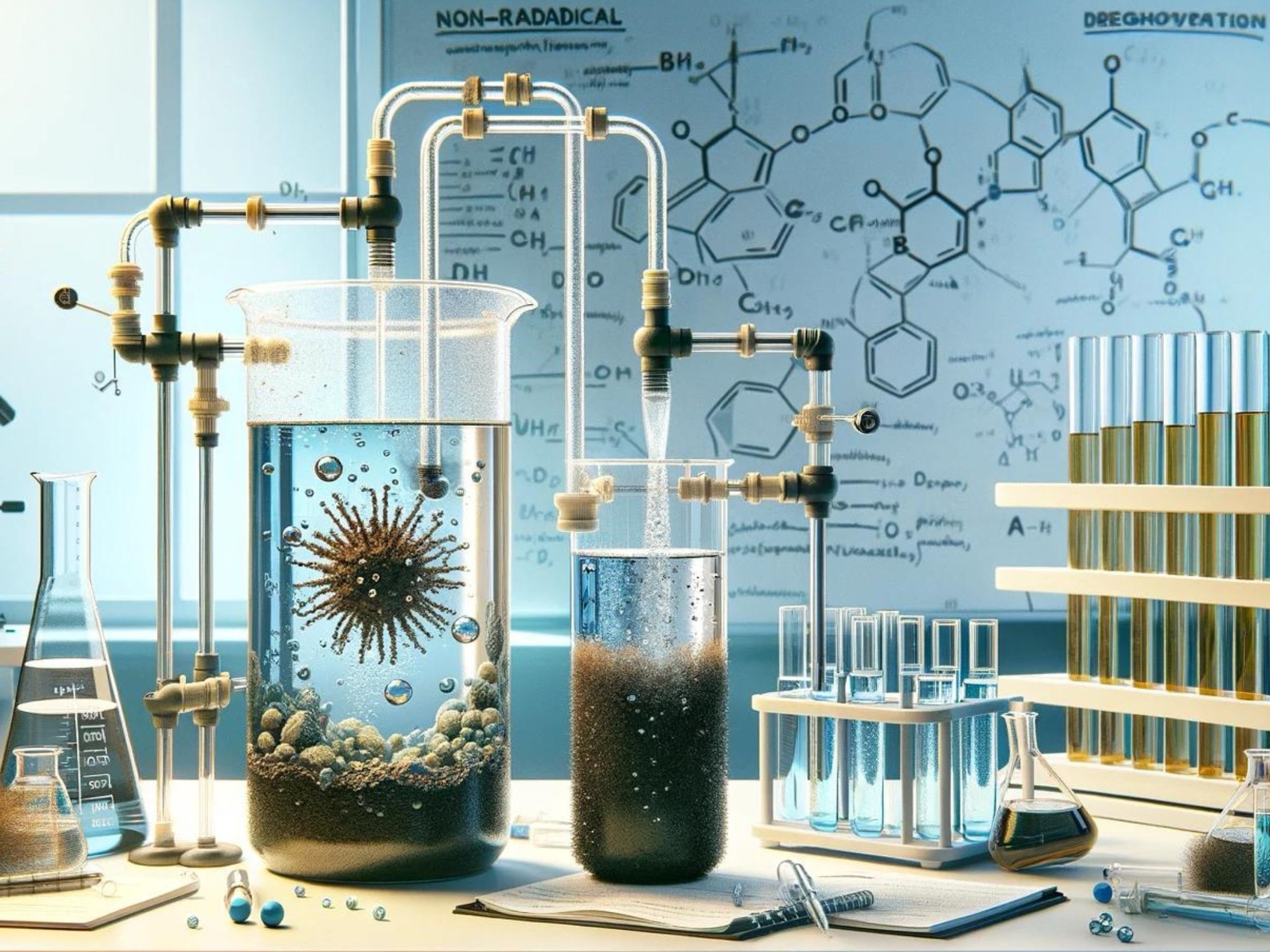 Pioneering Water Treatment: Iron-Modified Biochar for Efficient Pollutant Degradation
