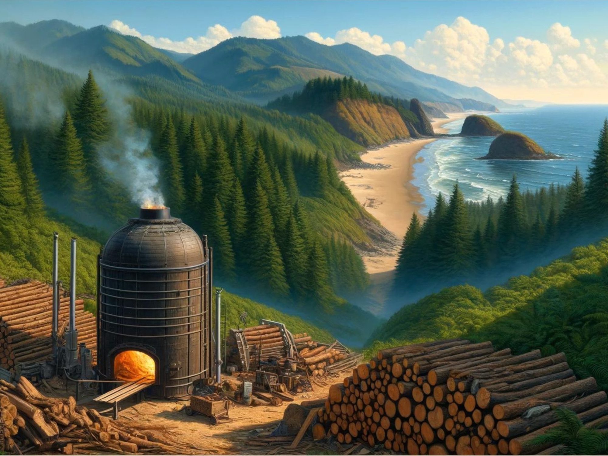 Exploring Biochar as a Solution for Sudden Oak Death in Oregon