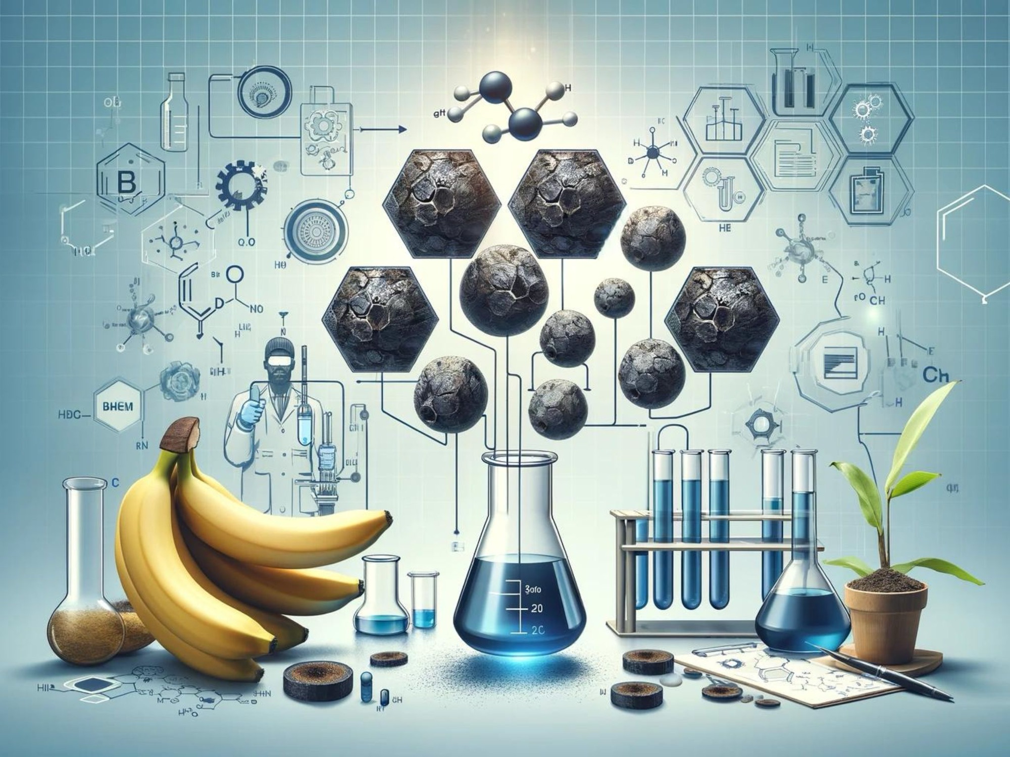 Revolutionizing Biodiesel Production with Banana Peel Biochar Catalysts