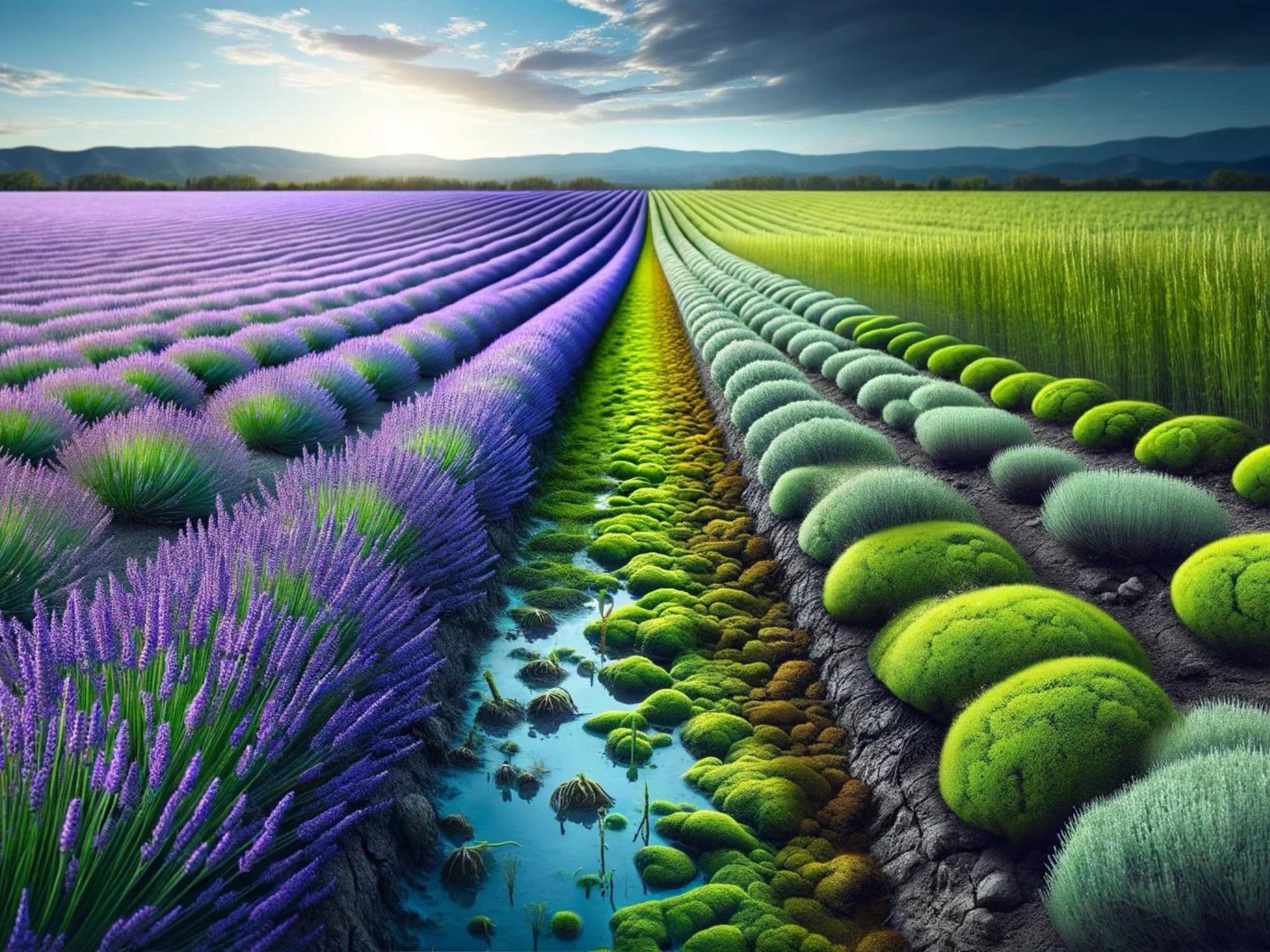 Enhancing Lavender Resilience to Drought: The Role of Biochar and Mycorrhizal Fungi