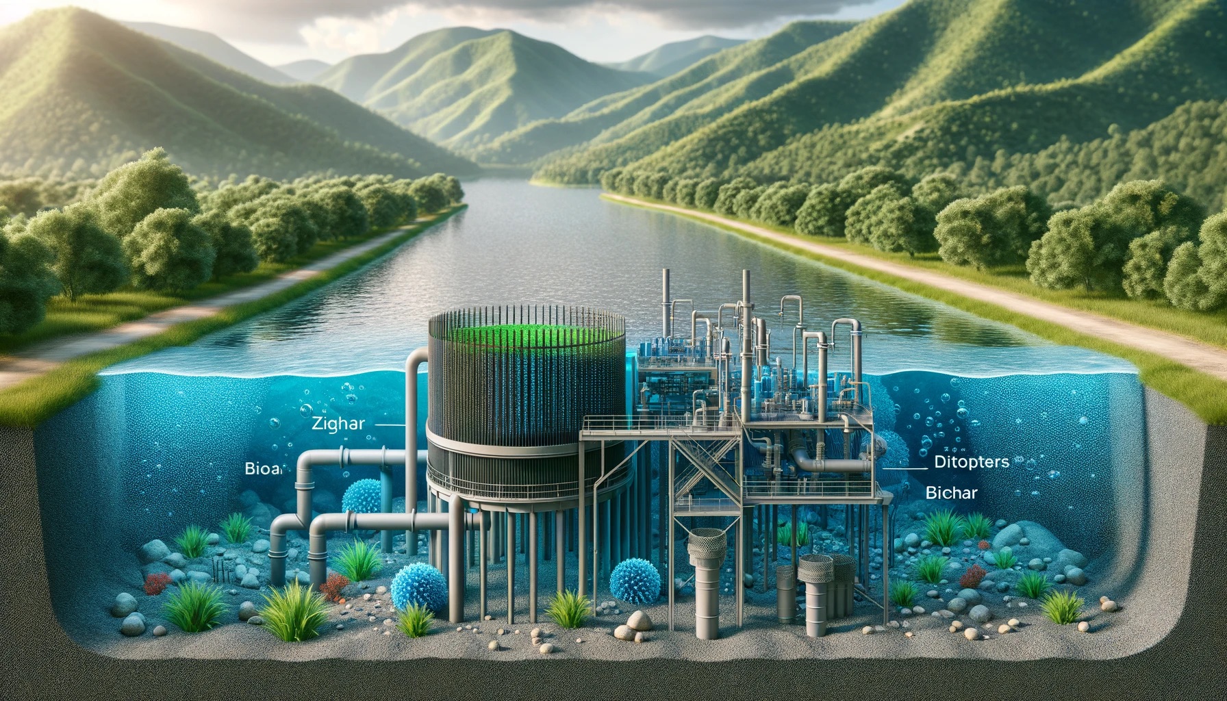 Sustainable Removal of Organic Pollutants Using Biochar-Based ZnO Composites