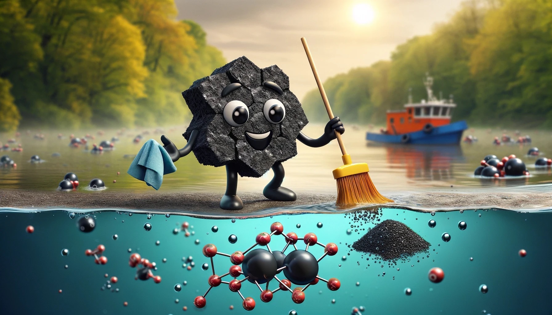 Enhancing Pollutant Degradation with Biochar in Advanced Oxidation Processes