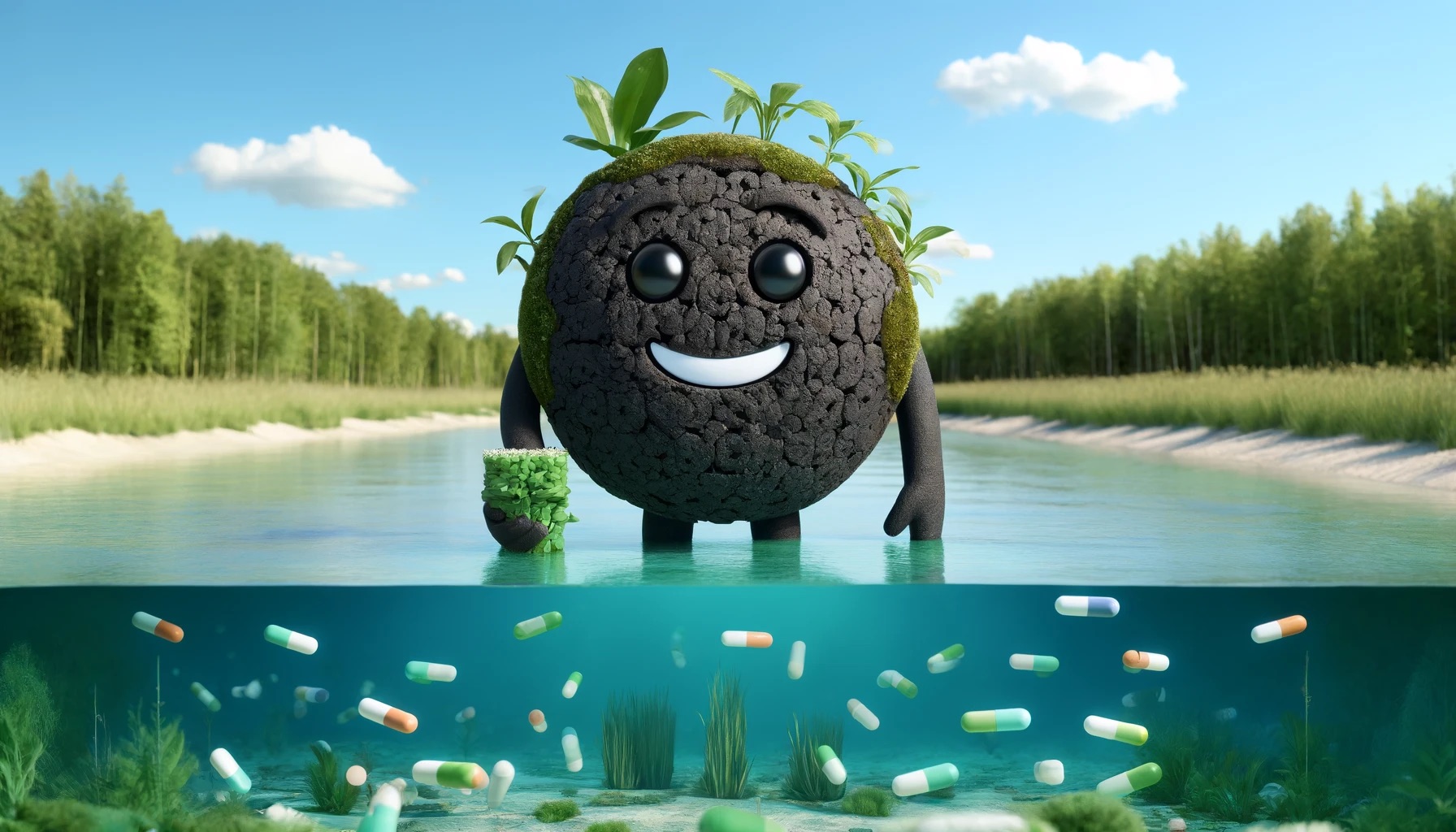 Biochar: A Sustainable Solution for Pharmaceutical Pollution in Water