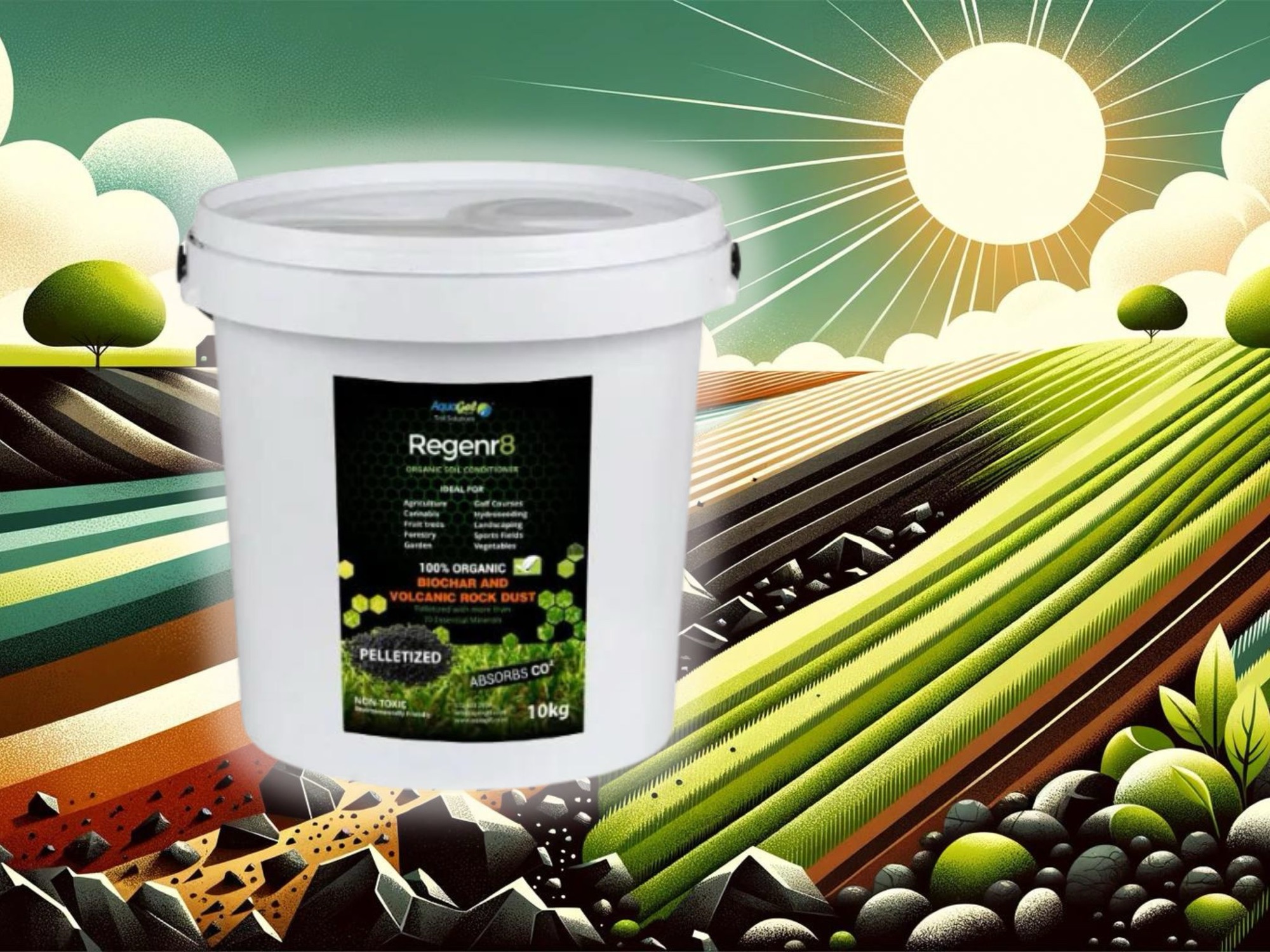 Aquagel’s Regenr8 Promises Reduced Fertilizer Needs. Further testing still may be required.