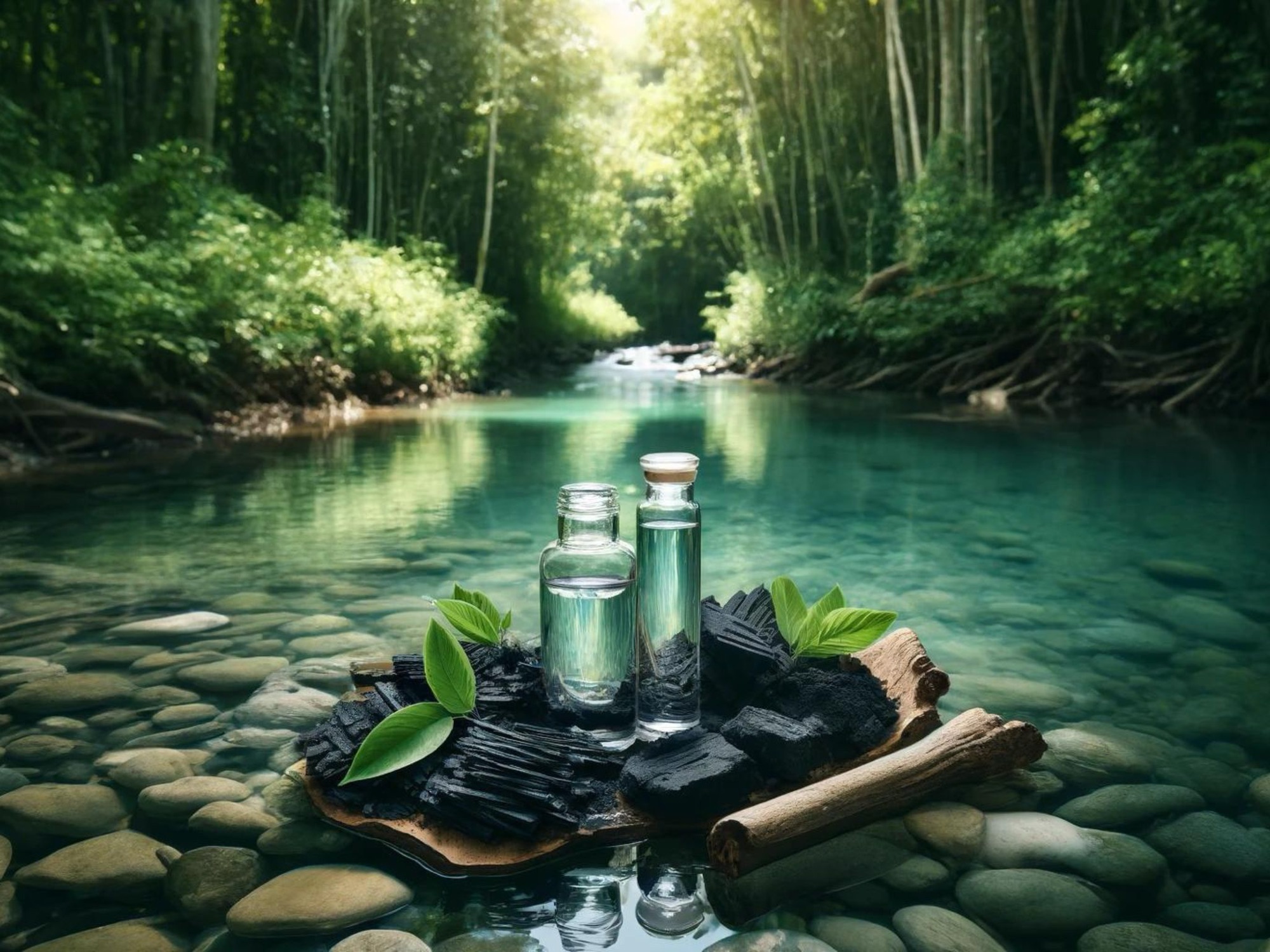 Novel Biochar-Based System for Efficient Contaminant Degradation