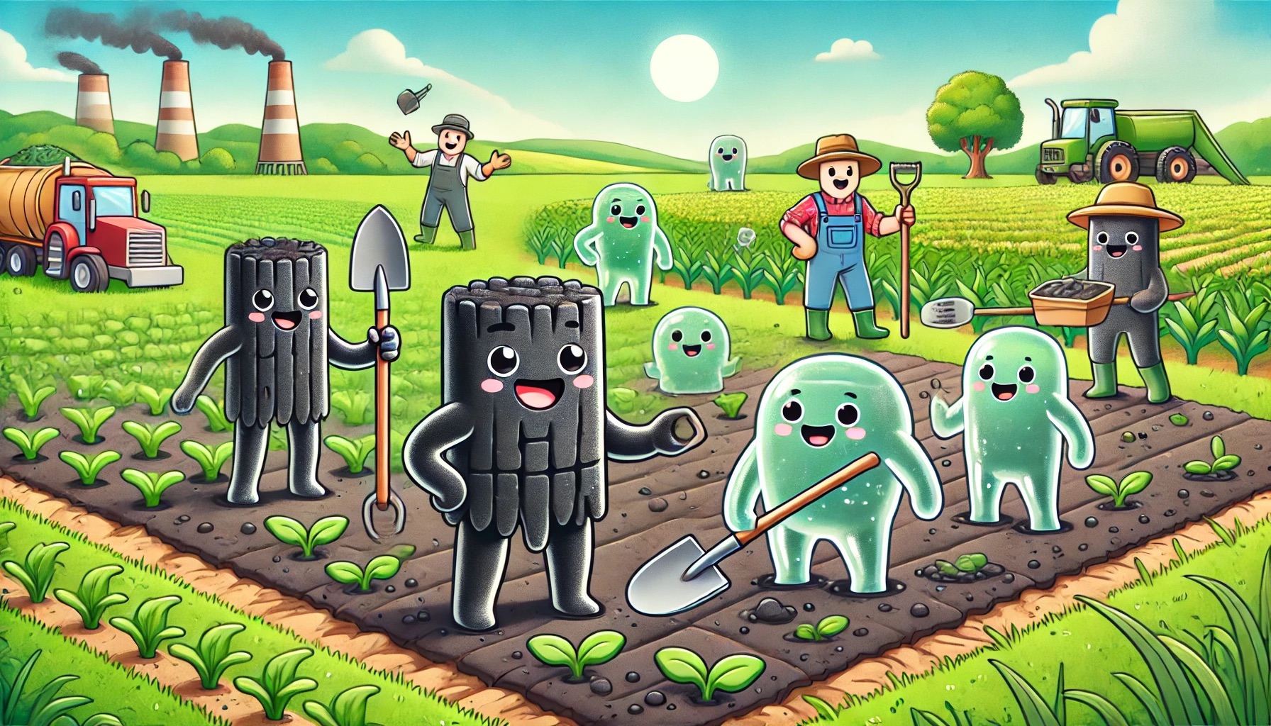 A New Approach to Tackling Cadmium Pollution in Agriculture with Biochar-Calcium Alginate Hydrogel