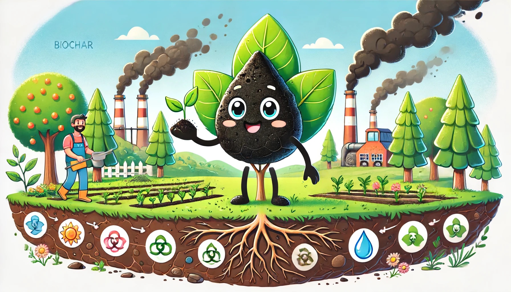 Nano-Biochar Interactions and Their Impact on Plant-Soil Dynamics