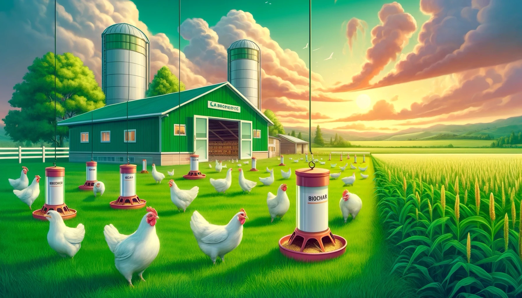 Feathered Friends and Fantastic Feed: The Magic of Biochar and Clay