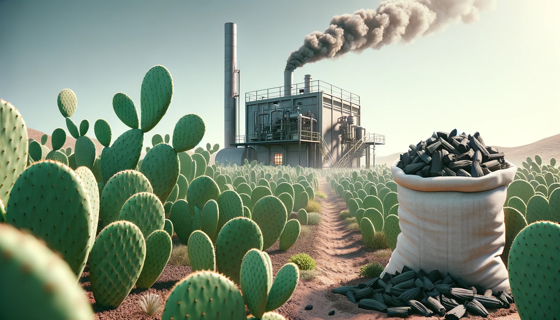 Unlocking the Potential of Agricultural Waste: Transforming Opuntia Peels into Valuable Biochar