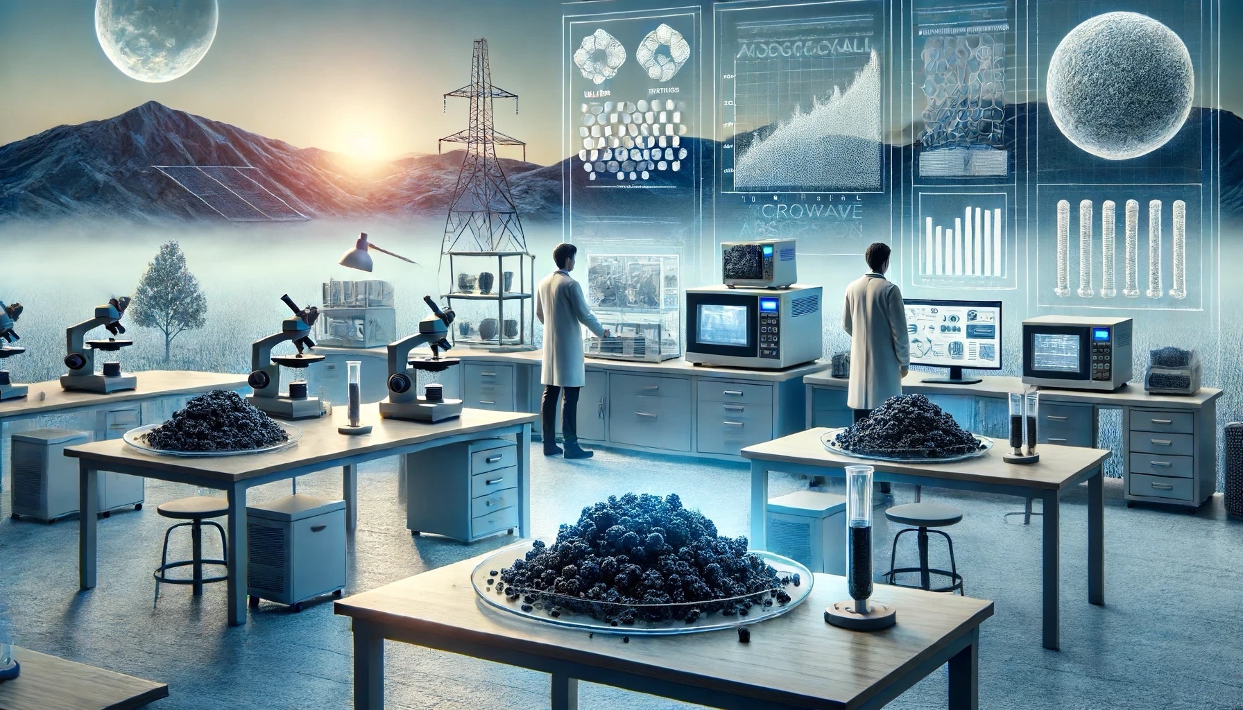 Engineering Biochar for Enhanced Microwave Absorption