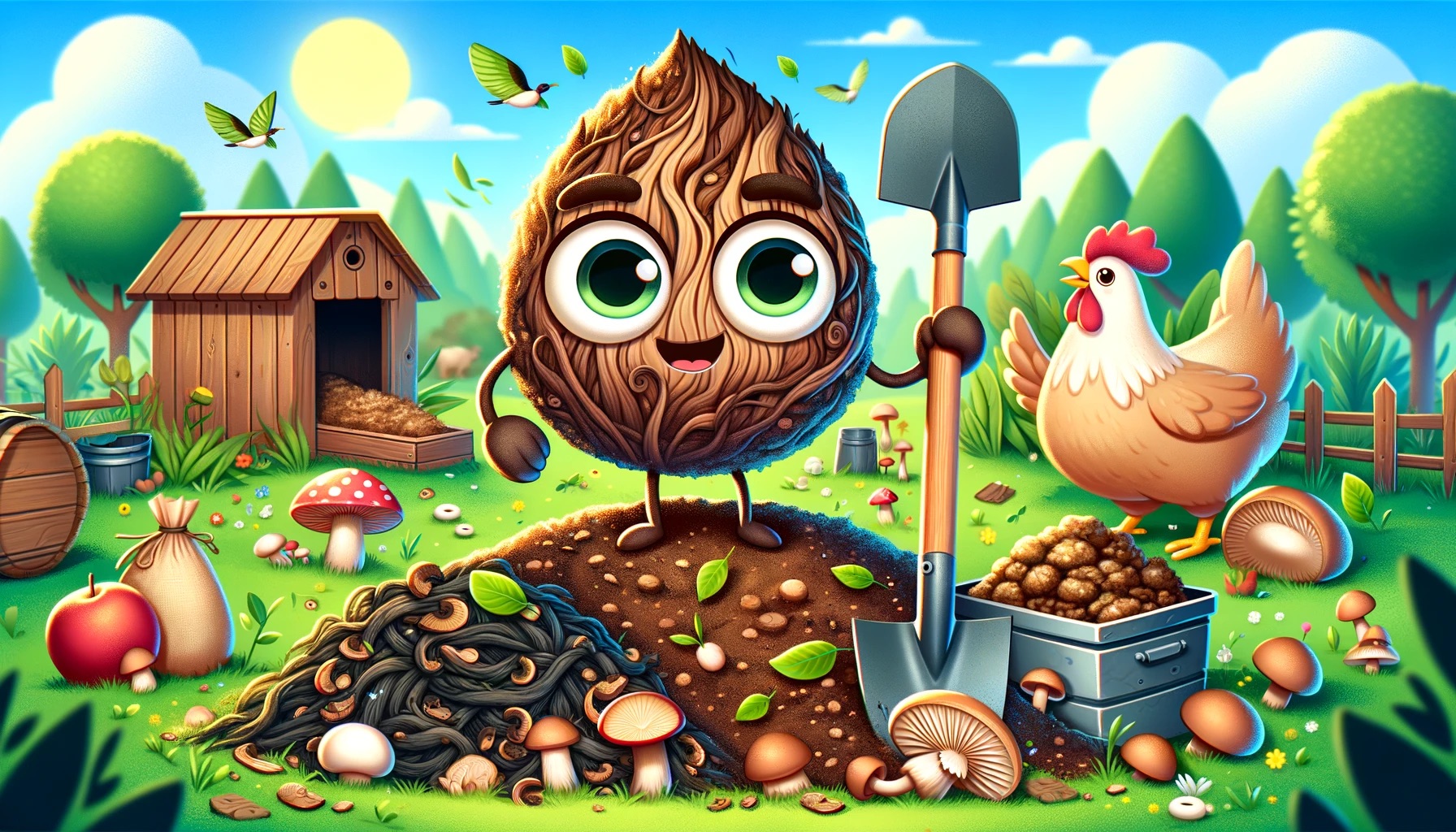 Enhancing Compost Quality with Biochar: A Study on Flammulina Velutipes Waste and Chicken Manure