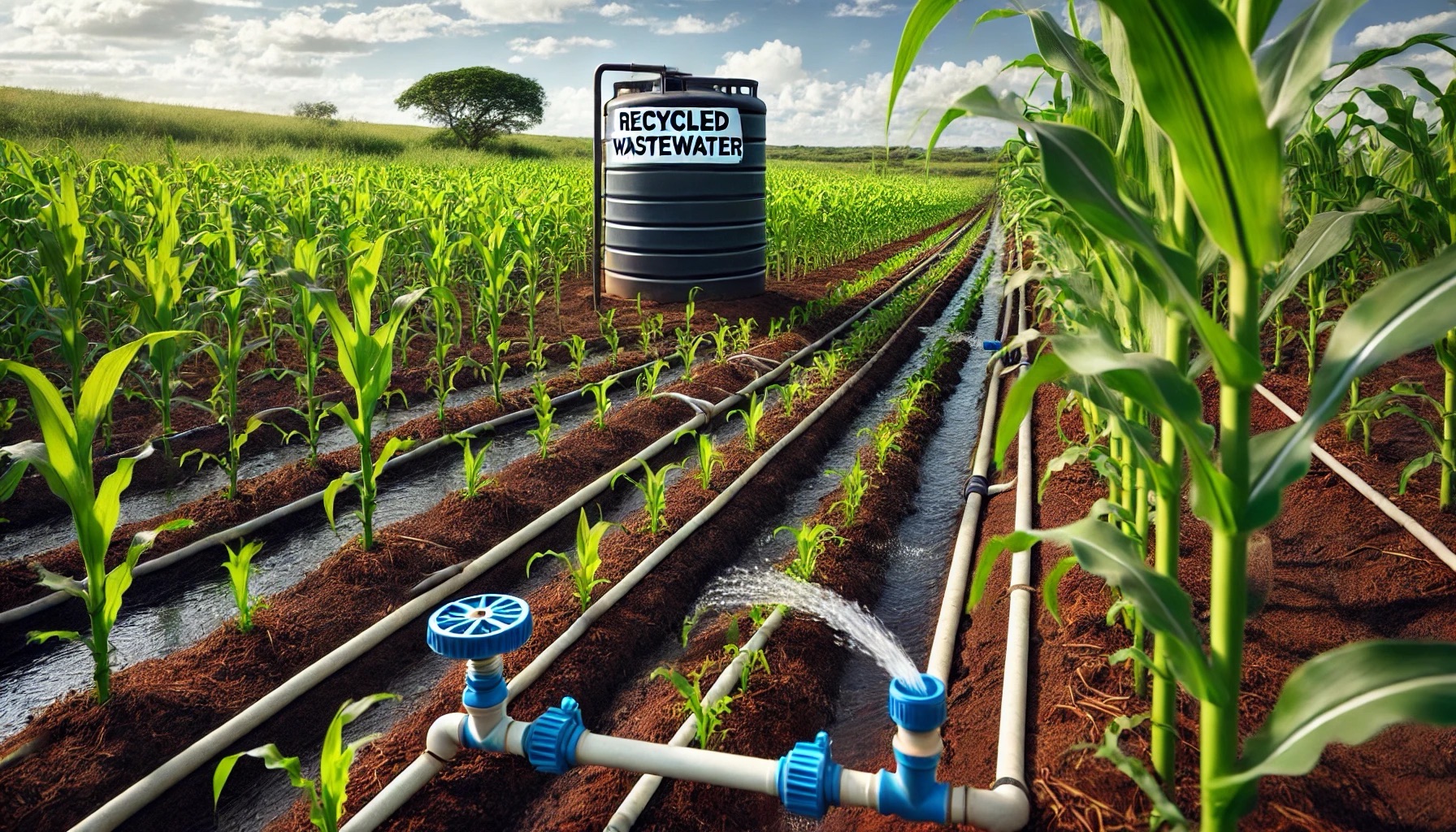 Enhancing Maize Cultivation with Recycled Wastewater and Biochar: A Sustainable Approach