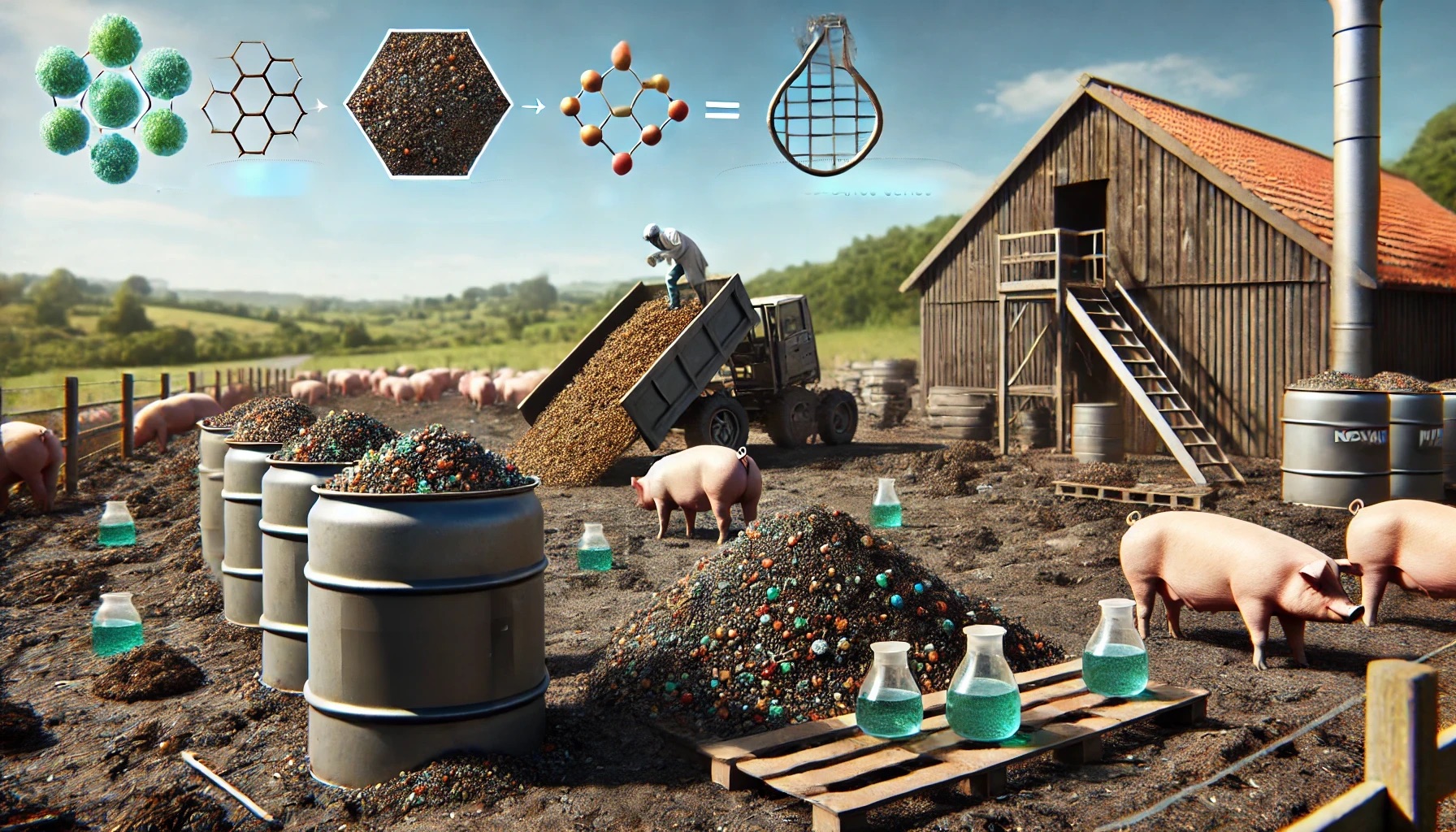 BC-nZVI for Reducing Antibiotic and Metal Resistance During Composting