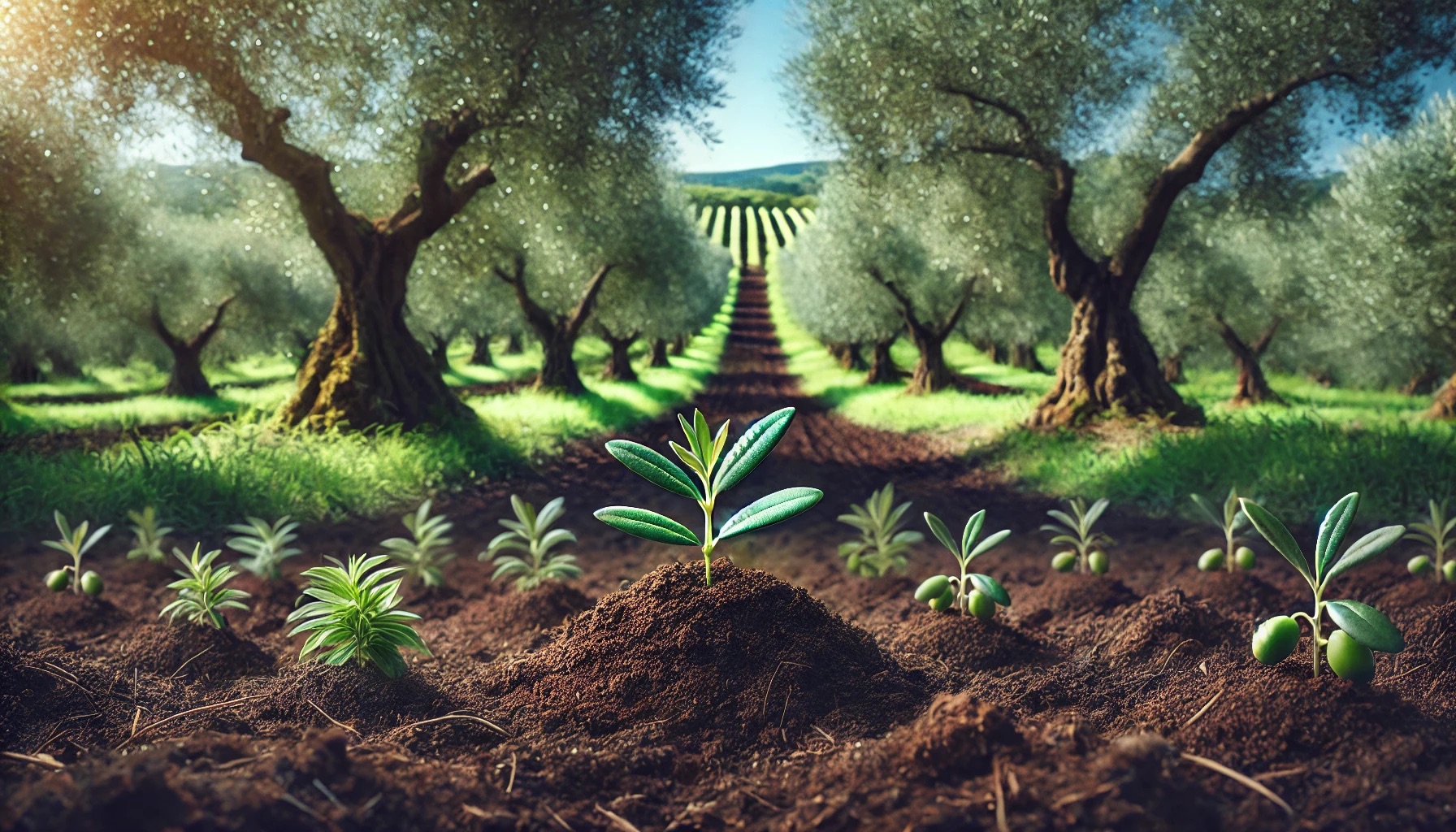 Boosting Soil Fertility in Organic Olive Orchards with Compost and Biochar