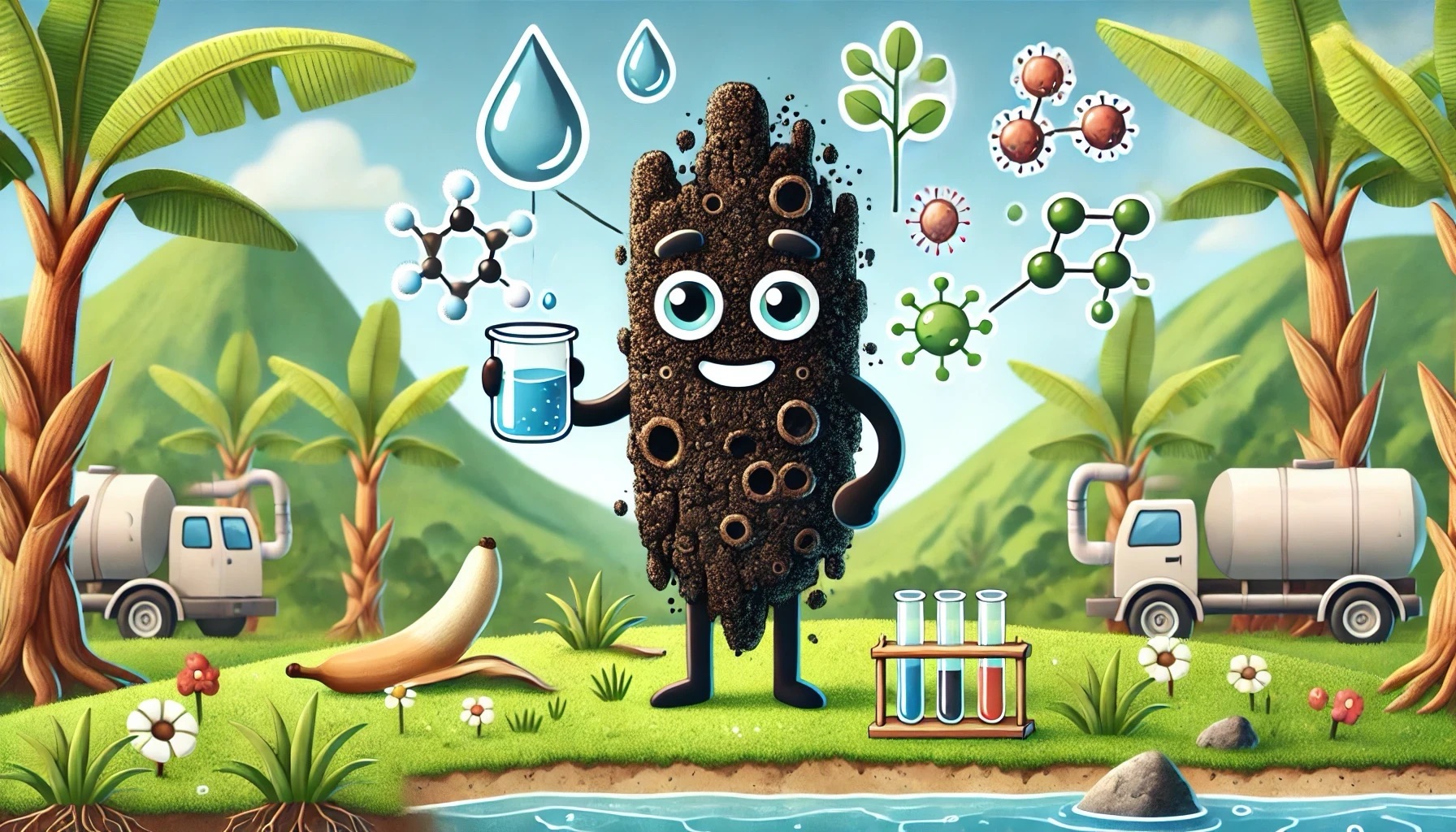 Sulfur-Doped Biochar Shows Promise for Removing Antibiotics and Resistant Bacteria