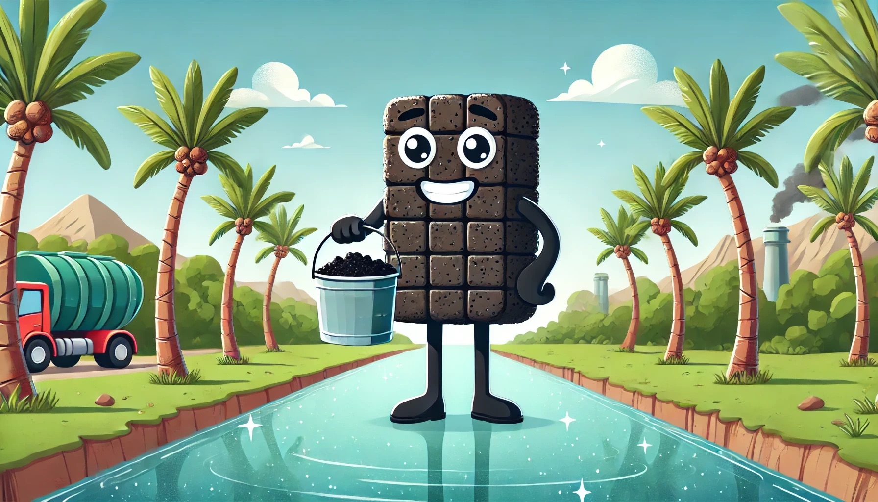 Green Solution for Water Pollution: Date Kernel Biochar