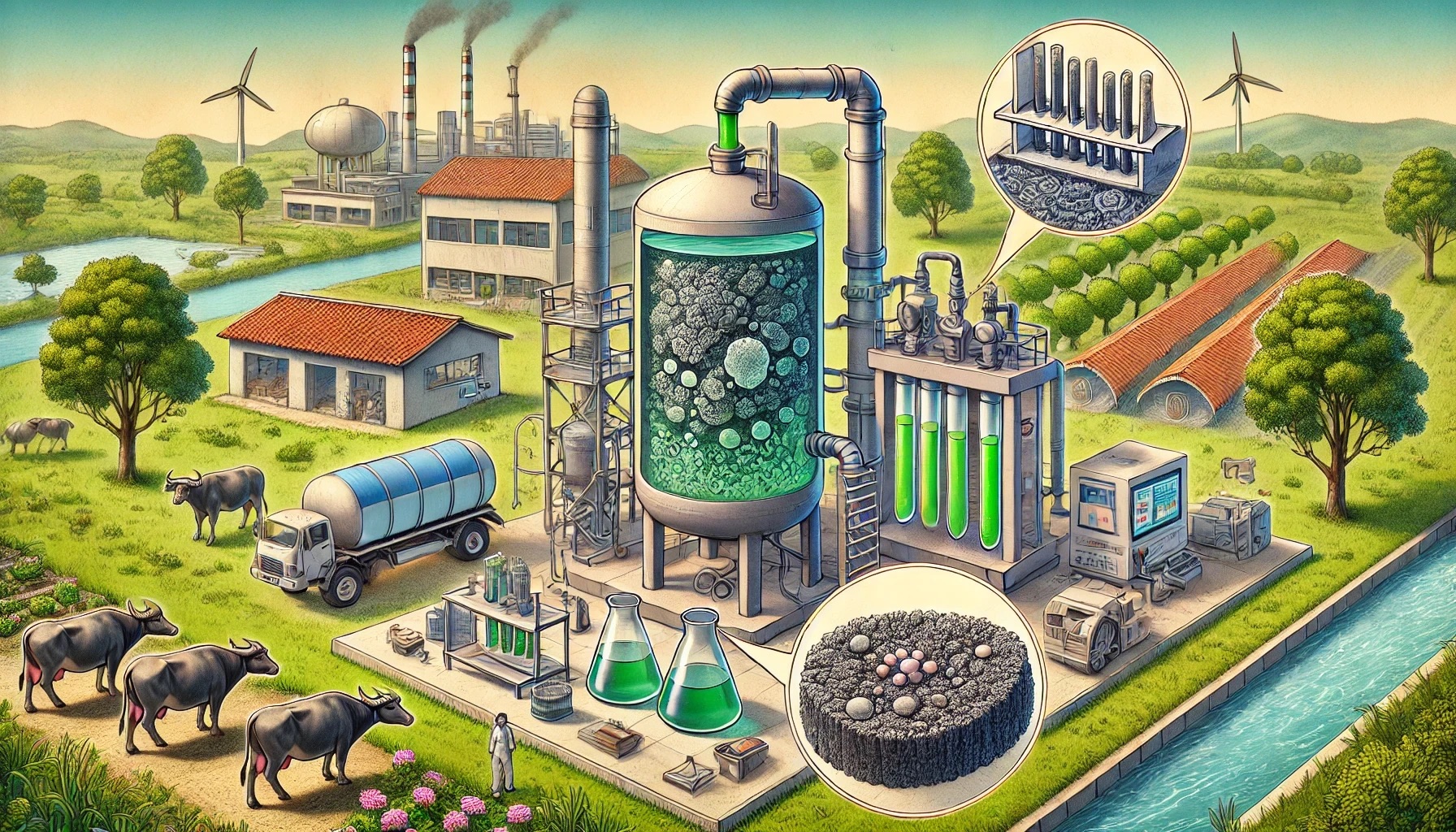 Enhancing Wastewater Treatment with Biochar and Bacteria: A Sustainable Approach