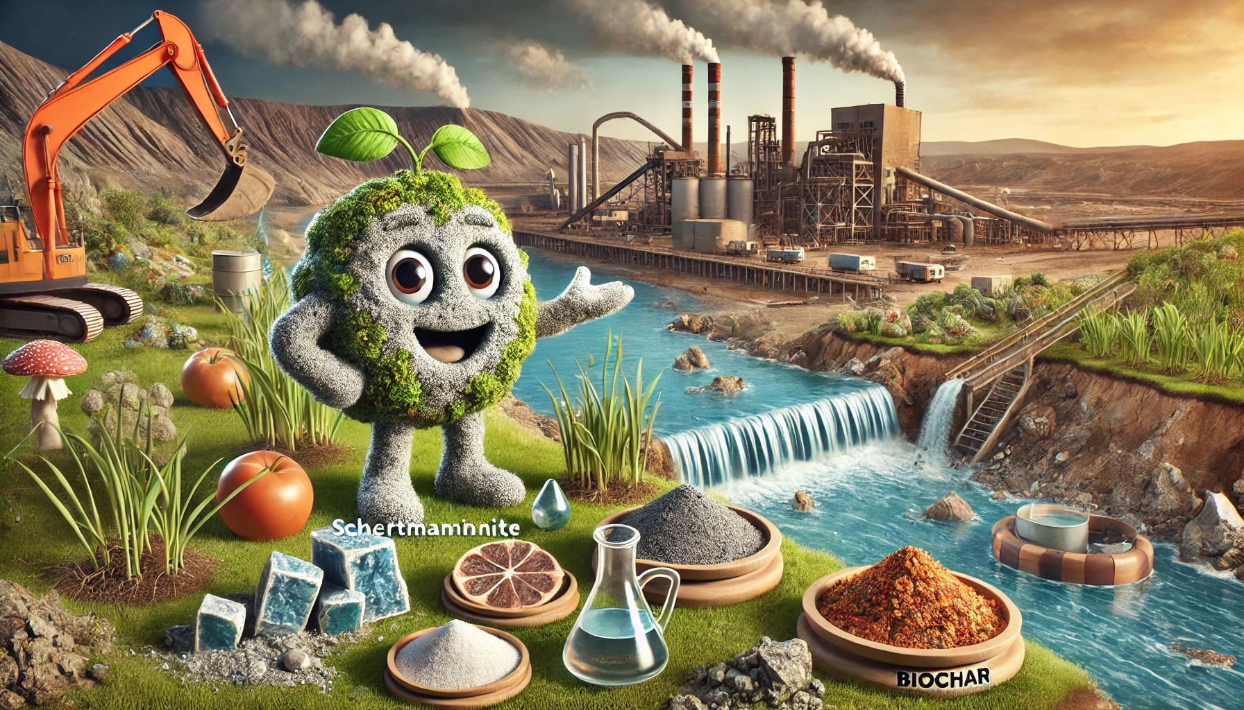 Effect of Biochar-Derived DOM on Redistribution of Chromate During Schwertmannite Dissolution and Recrystallization