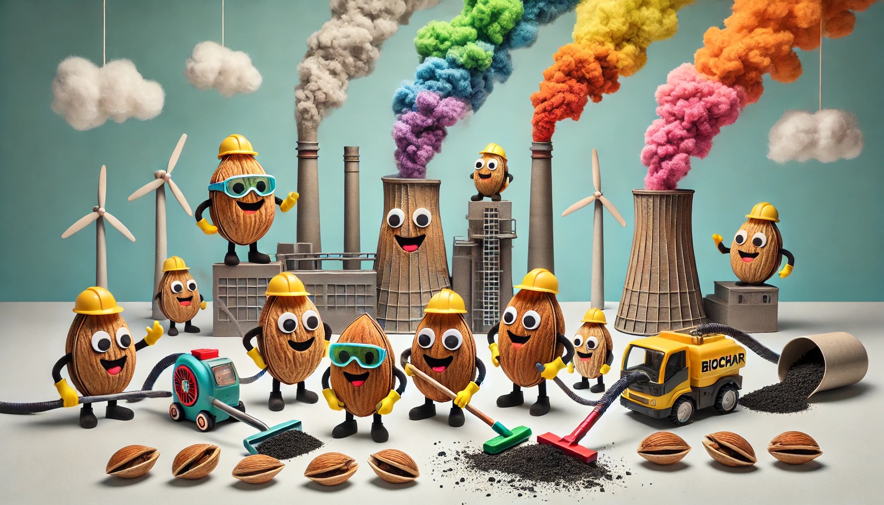 Badam to the Bone: Nutshells Get Serious About Clean Air