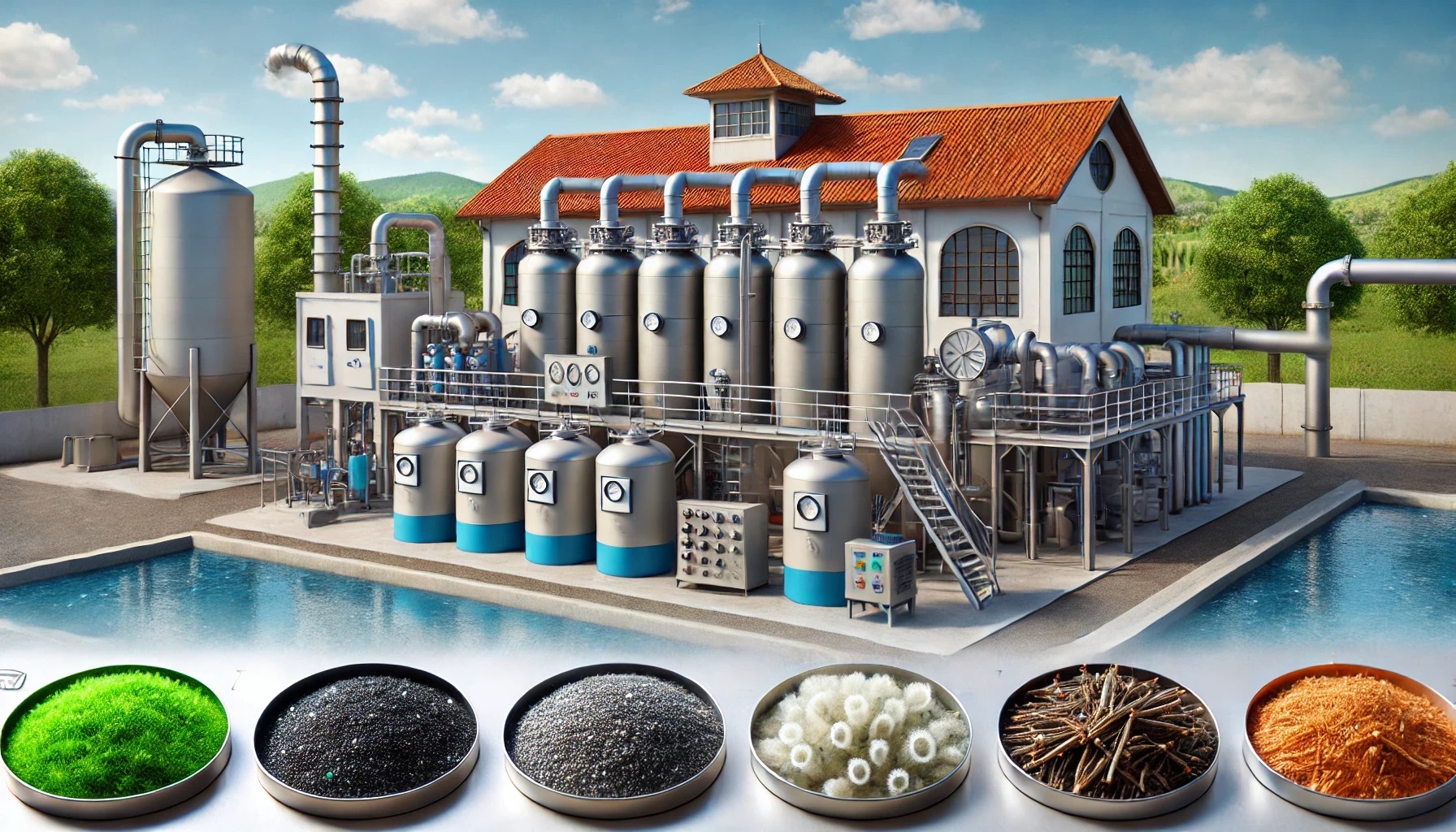 Decarbonizing Distillery Wastewater: Biochar-Assisted Anaerobic Treatment and Financial Insights