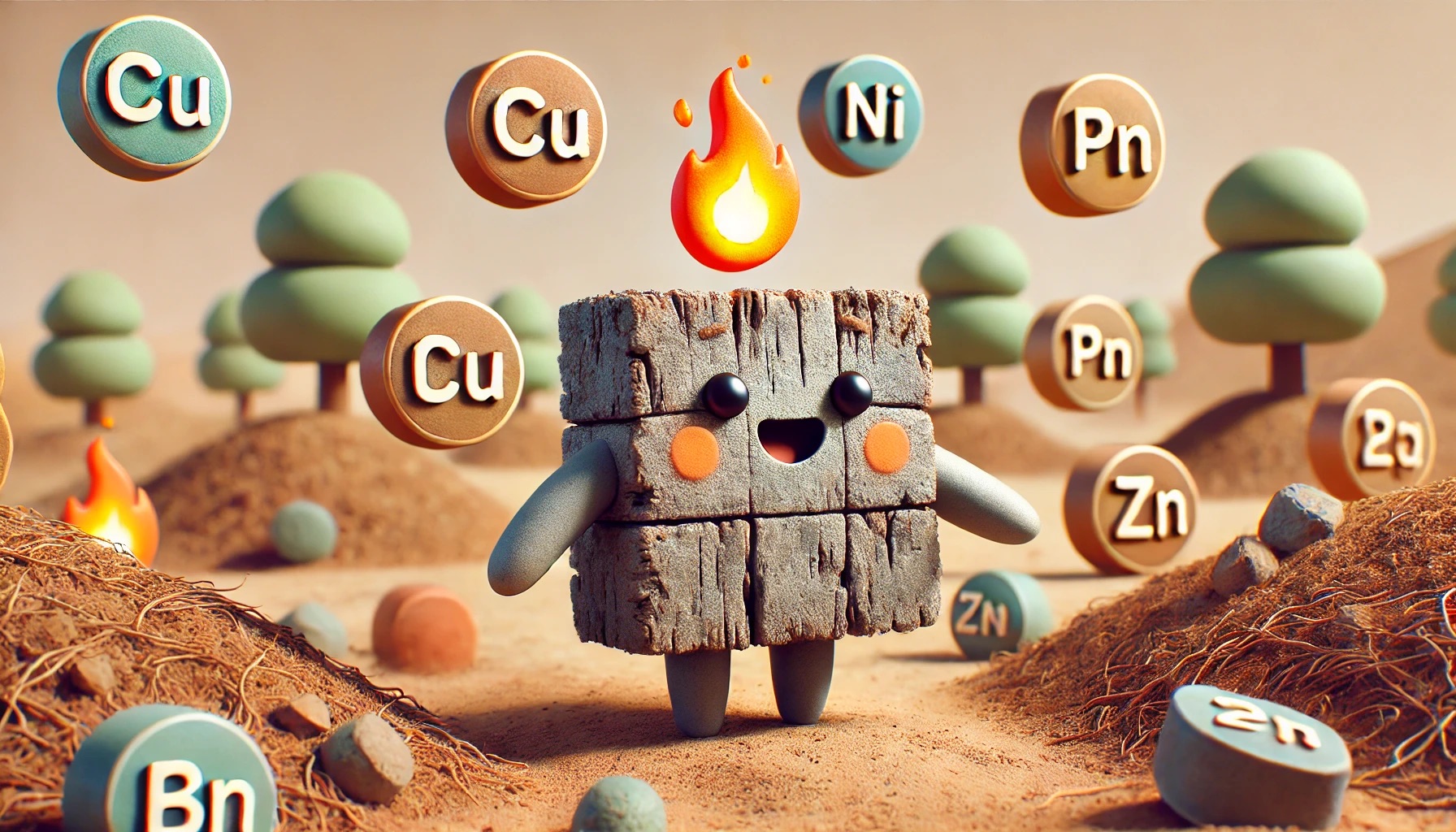 Metal-Binding Behavior in Biochar-Derived Organic Matter