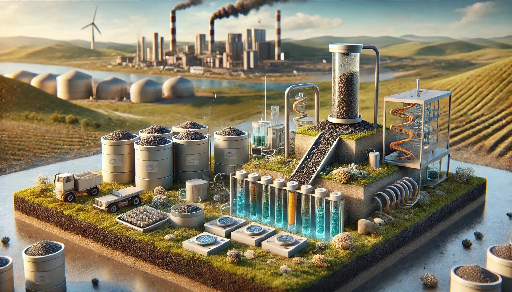 Enhancing Organic Matter Degradation in Landfill Leachate with Magnetic Biochar