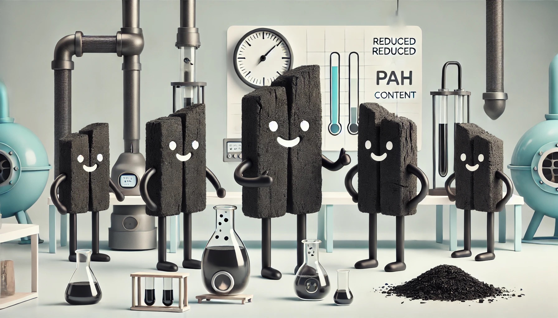 Review on the Influence of Pyrolysis Process Parameters for Biochar Production with Minimized Polycyclic Aromatic Hydrocarbon Content