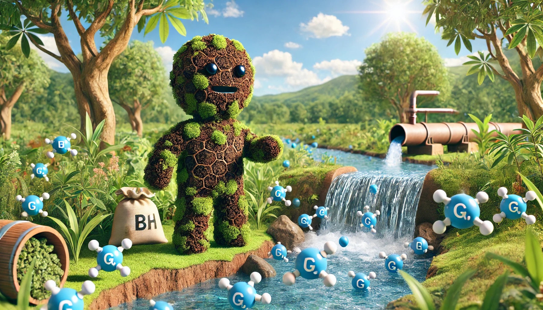 Bentonite Biochar Composite: An Effective Solution for Ammonium Removal from Water