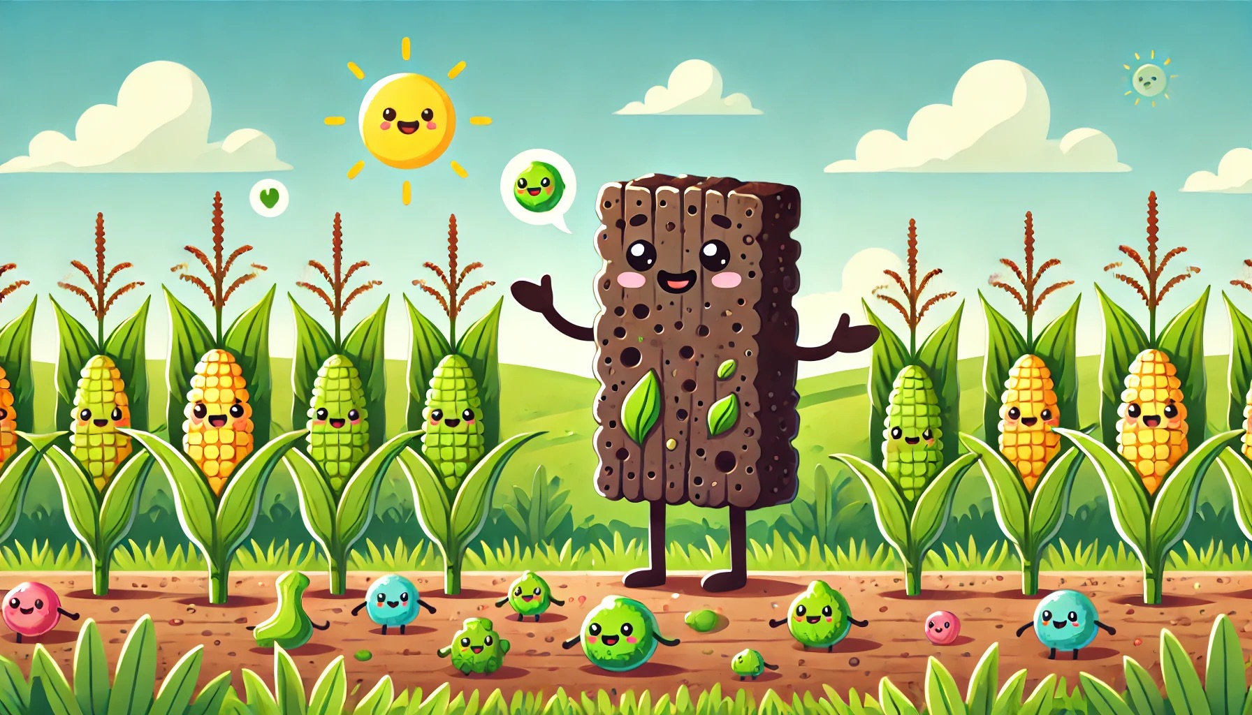 Enhancing Maize Growth with Biochar and Arbuscular Mycorrhizal Fungi