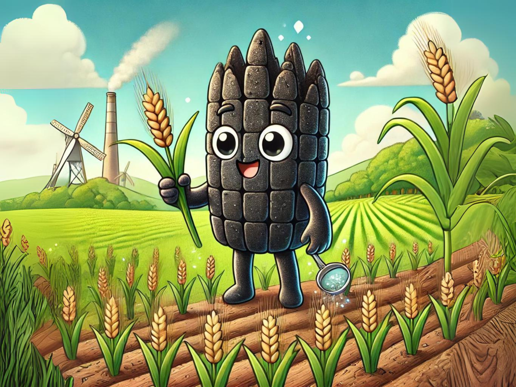 Enhancing Wheat Growth with Banana Biochar and Press Mud