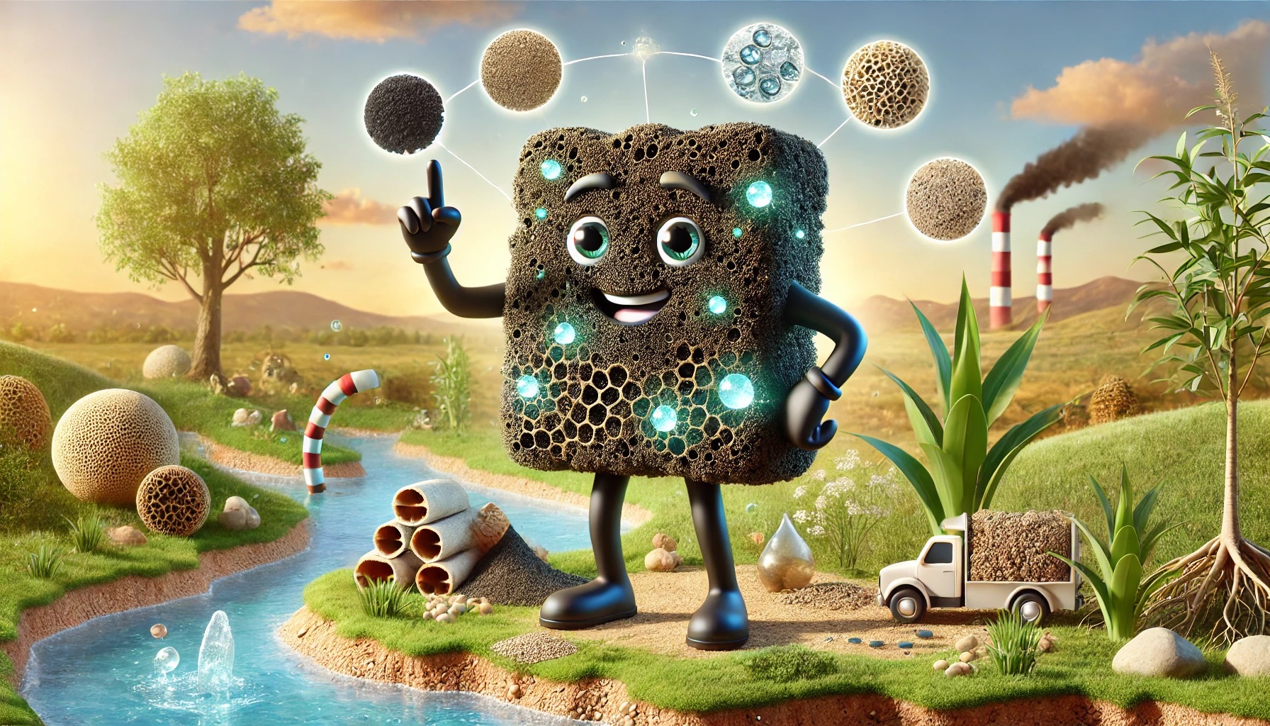 Enhancing Environmental Remediation with Nanomaterial-Modified Biochar