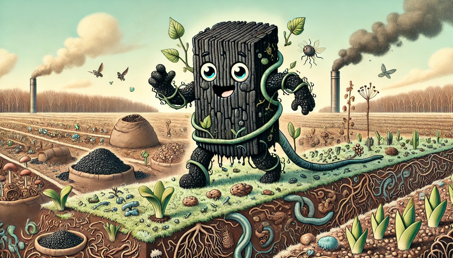 Effects of Biochar and Compost on Microbial Communities in Pesticide-Contaminated Soil