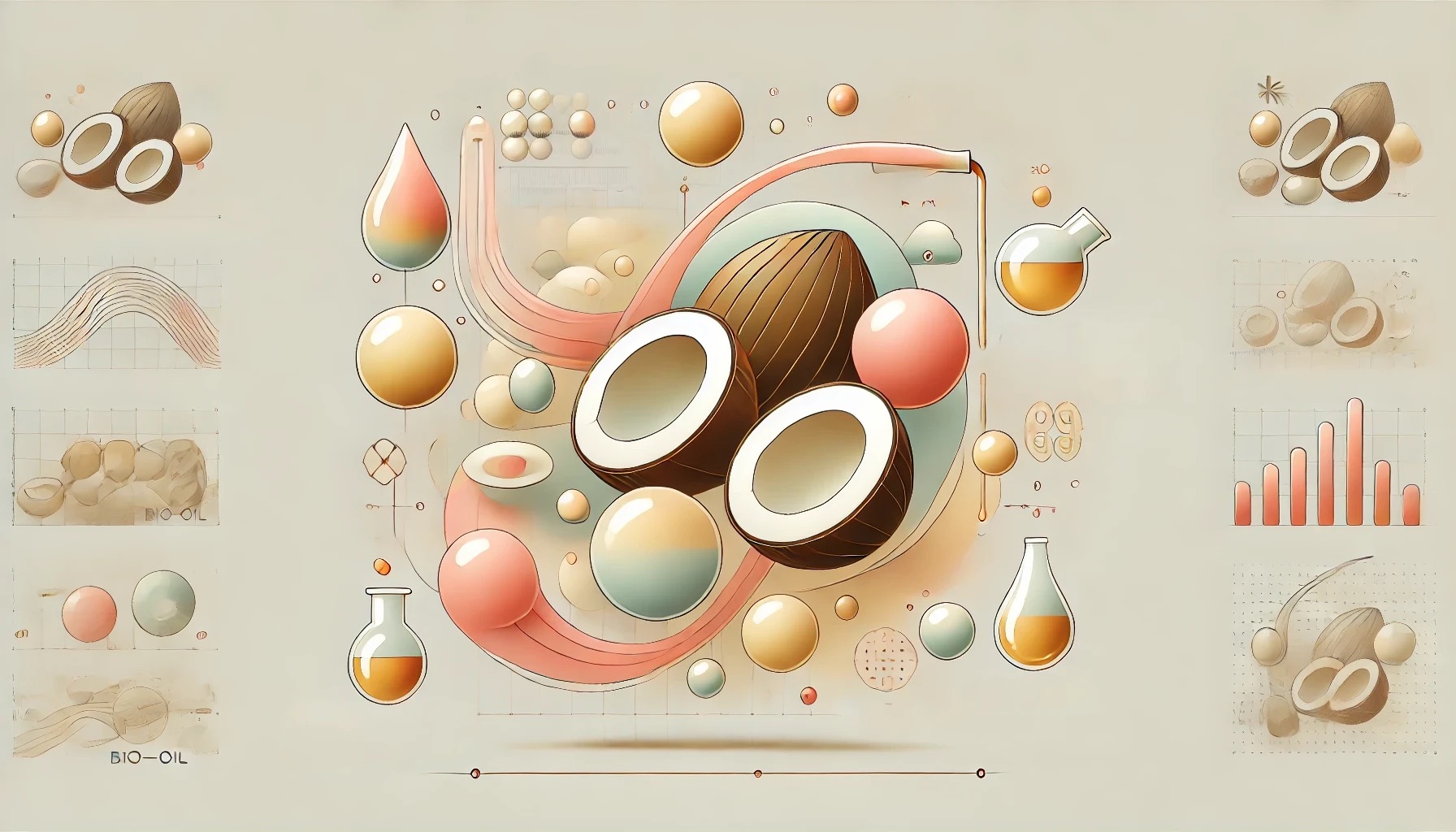 Catalytic Pyrolysis of Coconut Wastes: Key Insights