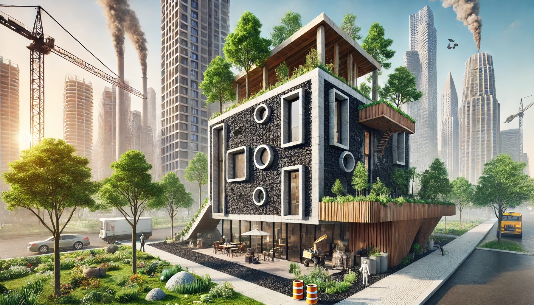 New £800,000 Project Explores Biochar as a Sustainable Building Material