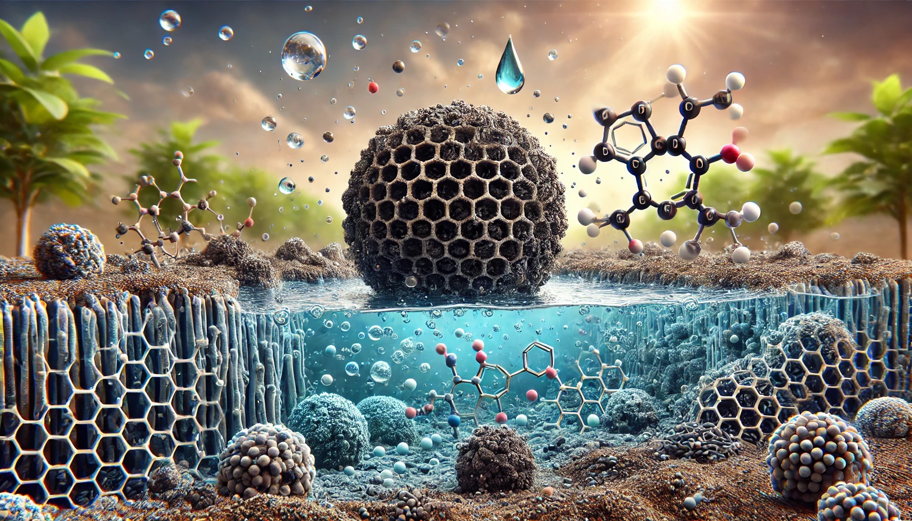Biochar-Supported Nano Iron for Chlortetracycline Removal