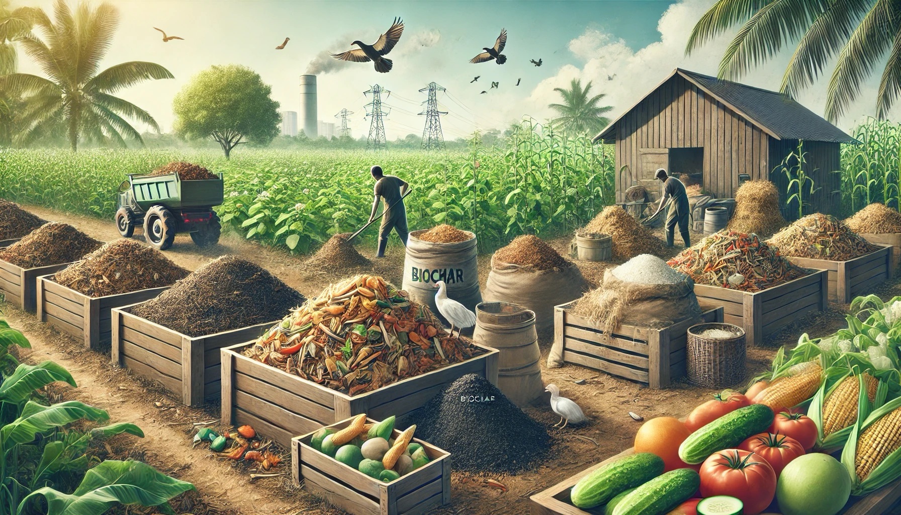 The Role of Biochar in Enhancing Compost Quality and Soil Health