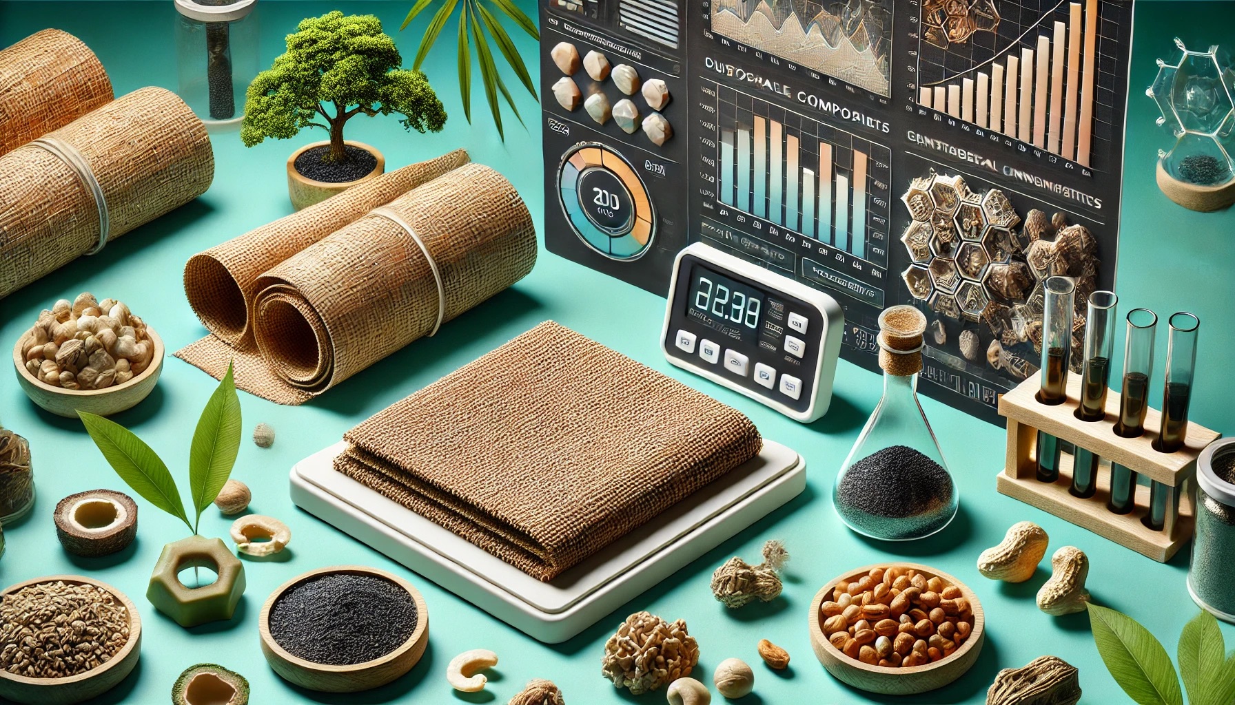 Boosting Material Performance with Biochar and AI-Powered Predictions