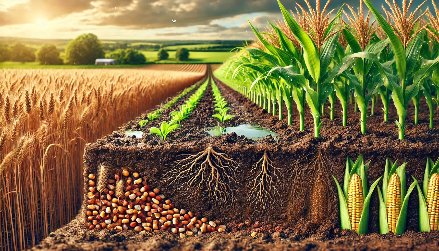 Boosting Crop Yield and Water Efficiency with Biochar Application