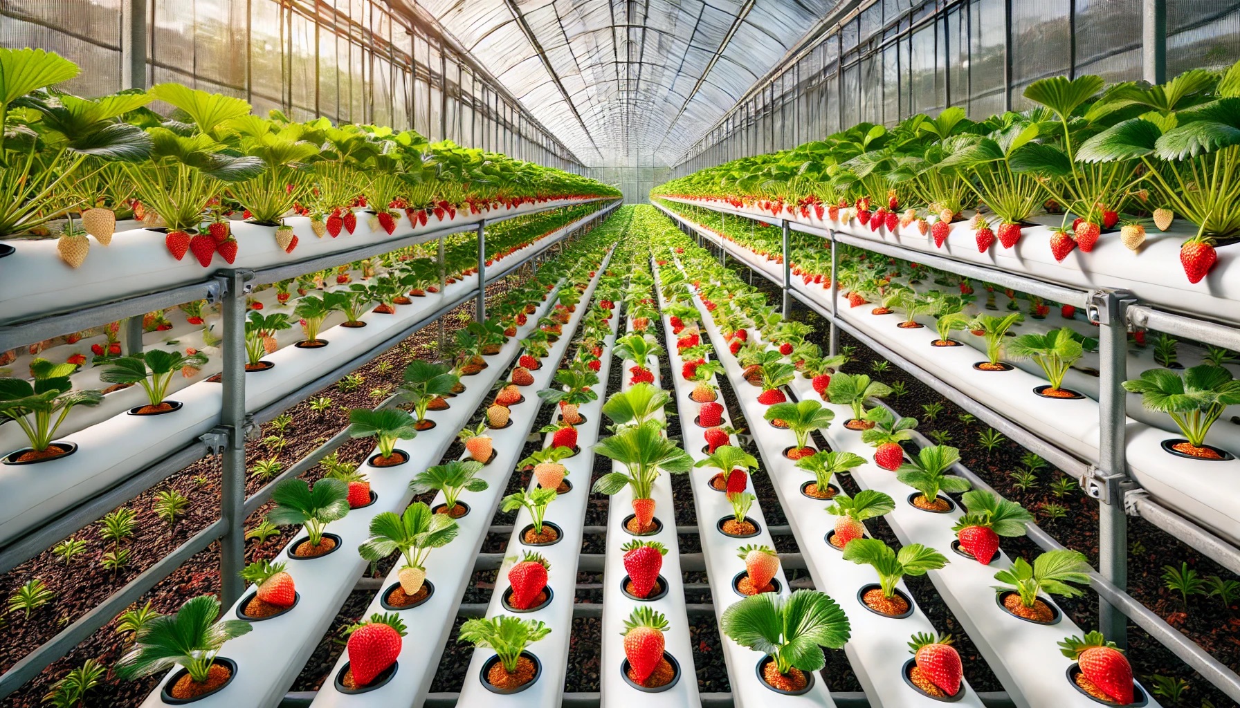 Enhancing Strawberry Production with Biochar in Closed Hydroponic Systems