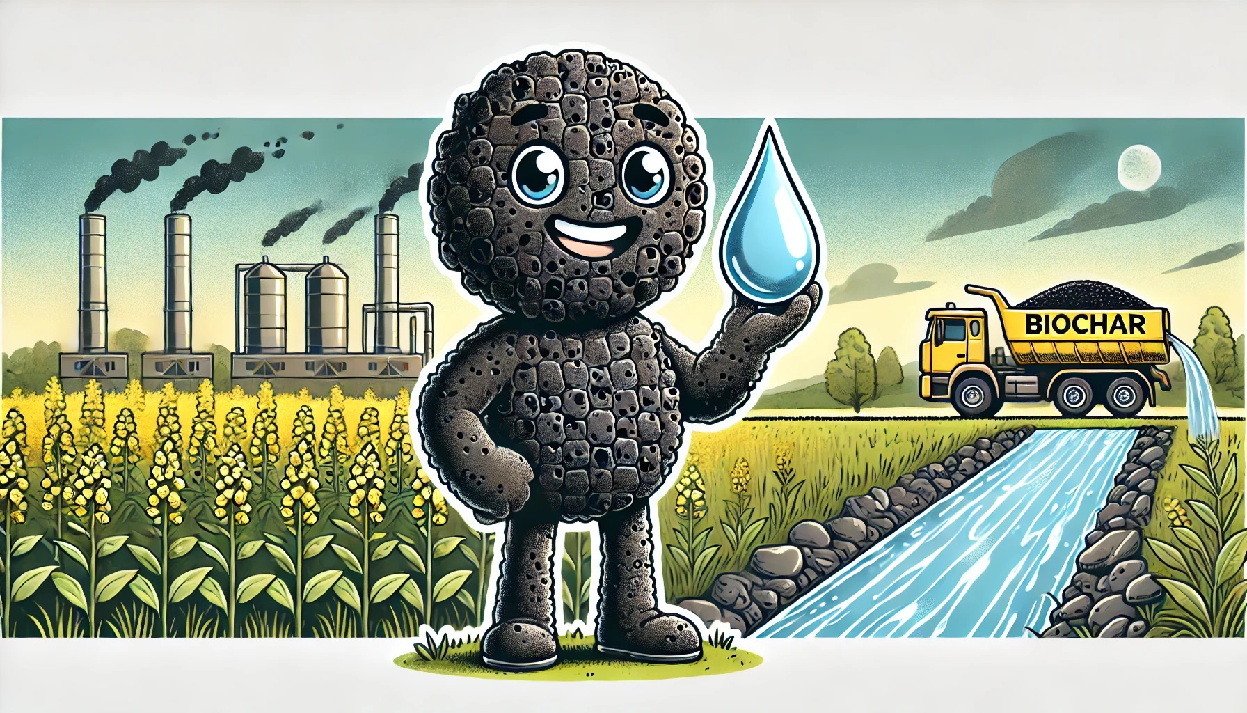 Sustainable Biochar from Canola Straw for Effective PFOA Removal from Contaminated Water