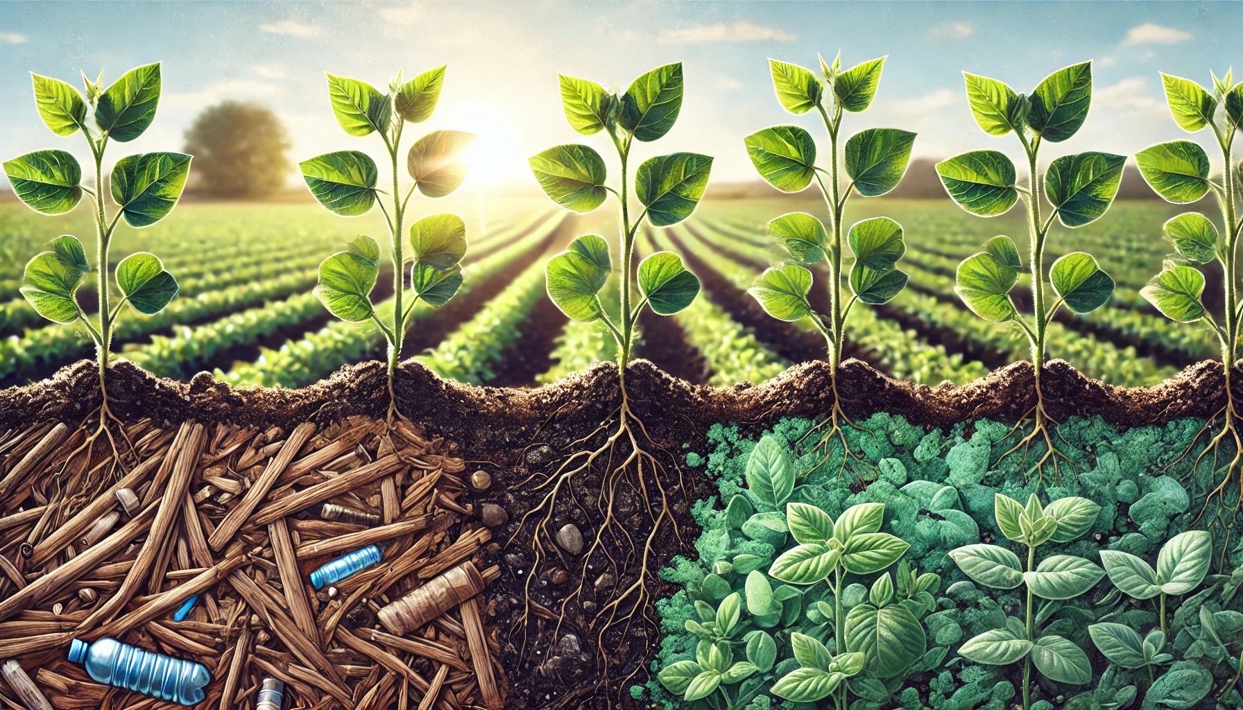 Biochar Mitigates Microplastic Pollution in Soil, Enhancing Soybean Growth and Soil Health