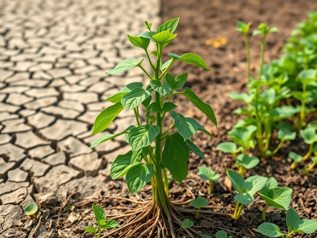 Biochar’s Buffering Effect: How Cowpea Can Tolerate Drought and Salinity Stress
