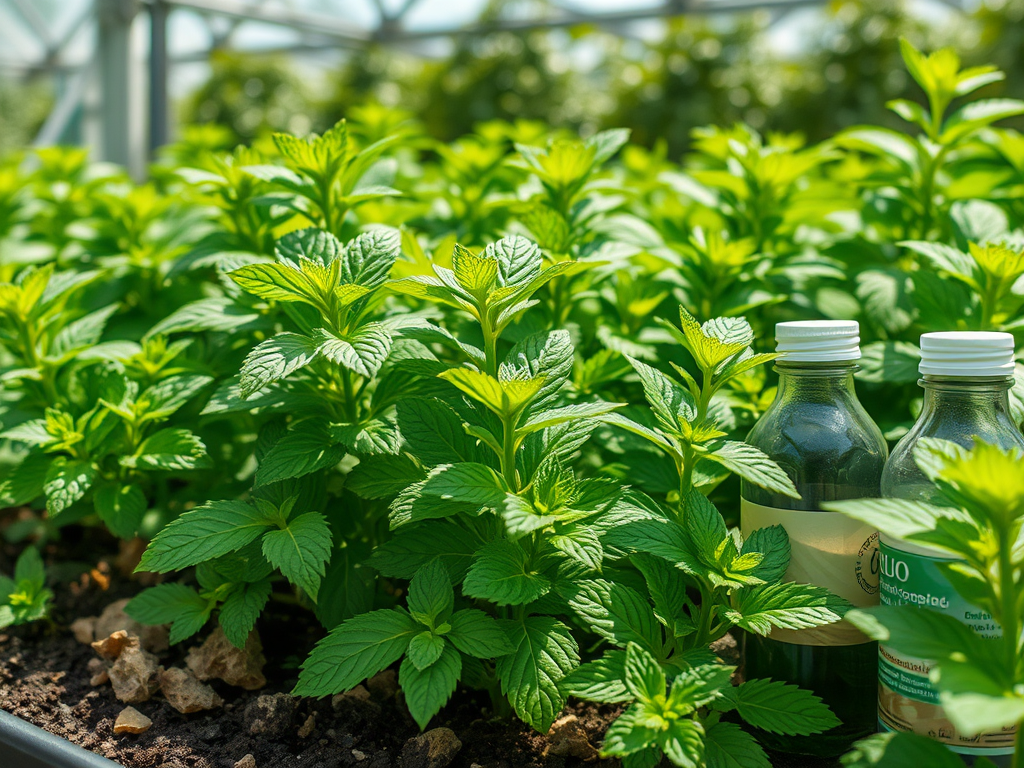 Can Biochar and Fish Waste Fertilizer Boost Mint Growth?