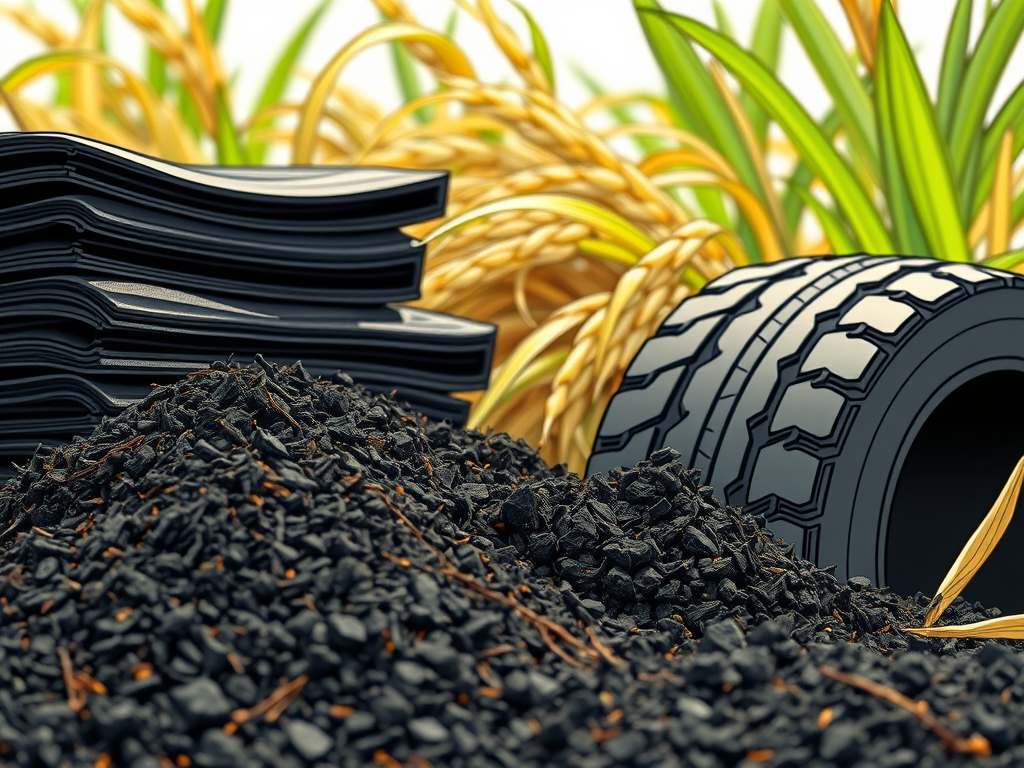Biochar Partially Replaces Carbon Black to Enhance Rubber Composite Properties