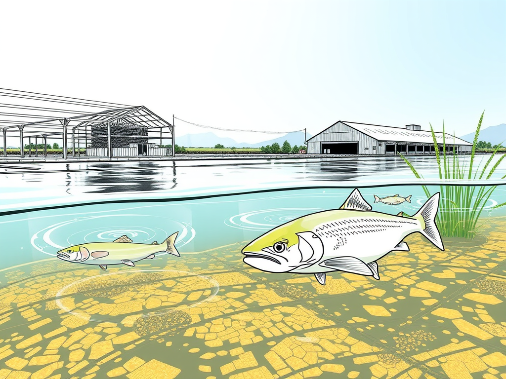 Nitrate Removal Up 56% Enhanced Biochar for Aquaculture