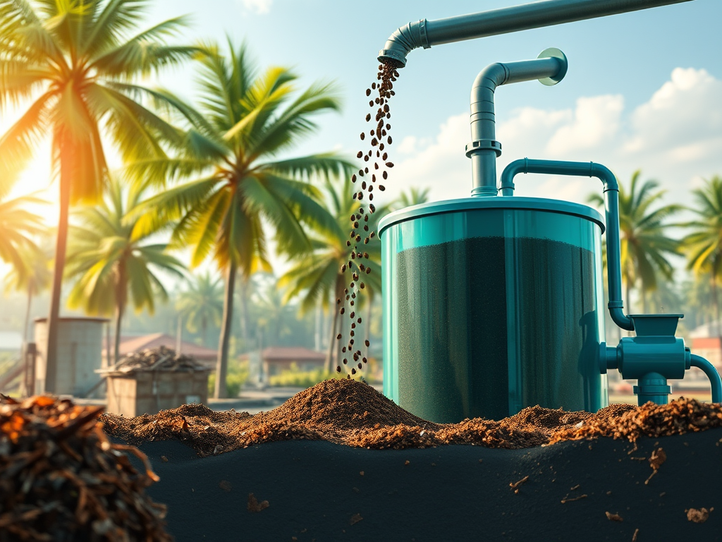 Biochar Boosts Methane Yield in Palm Oil Waste Treatment by 104%